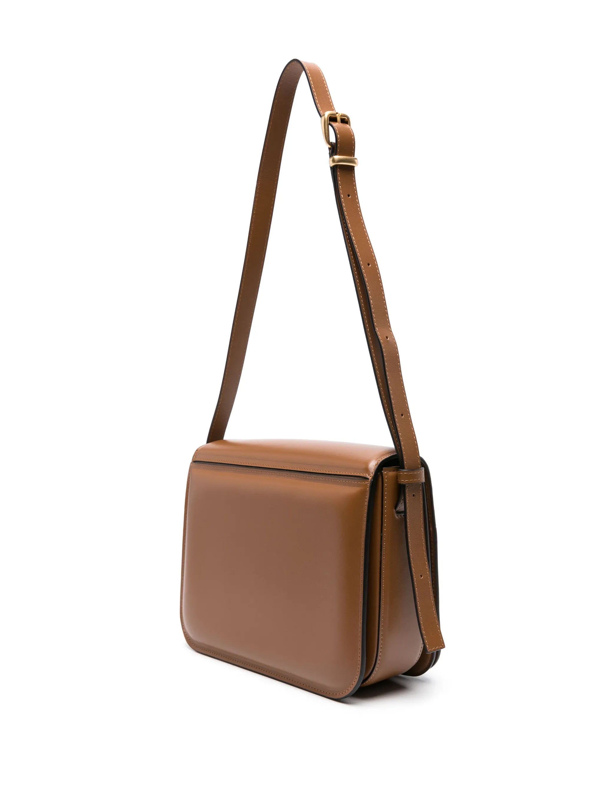 Oscar Trunk leather crossbody bag