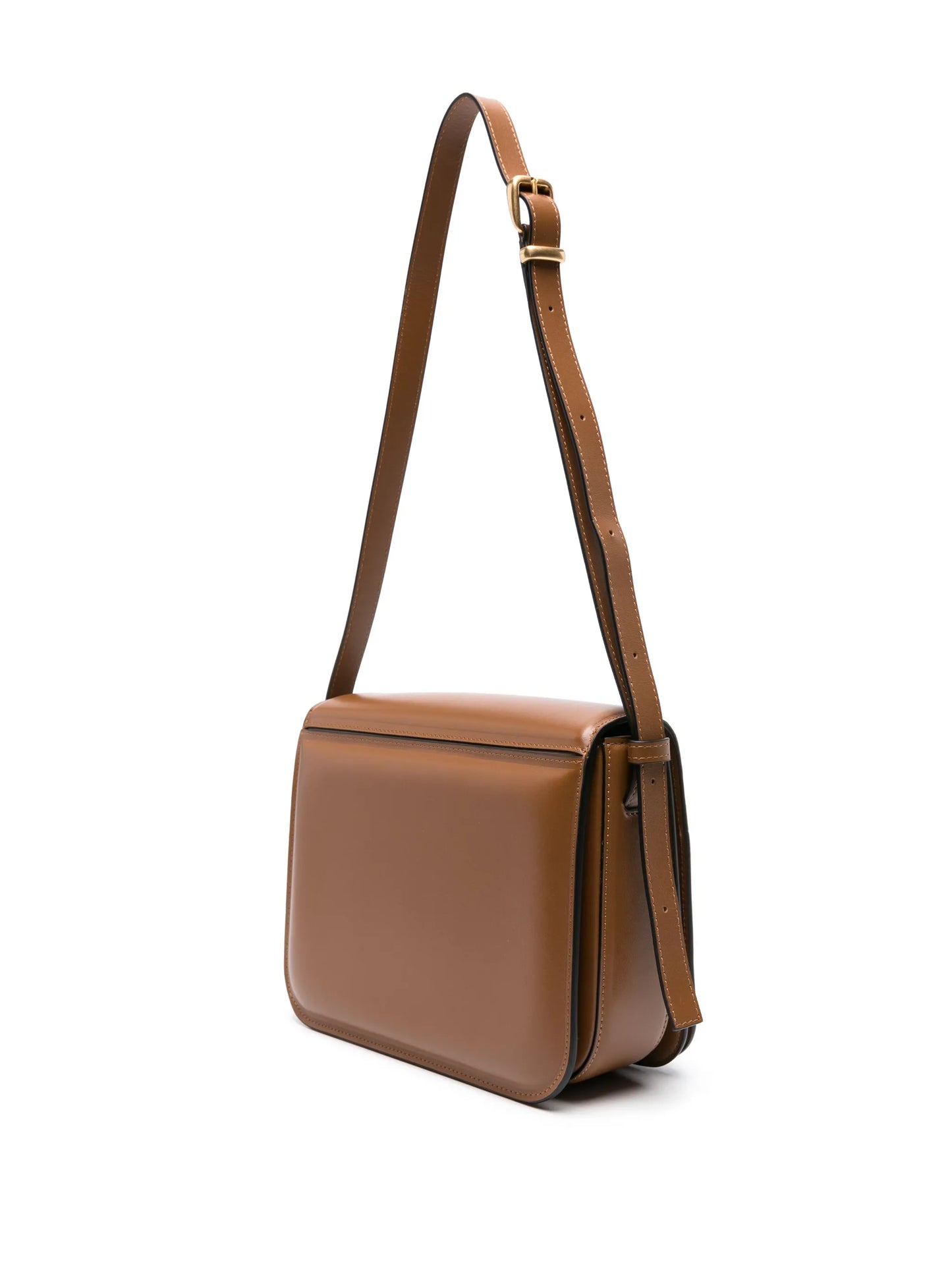 Oscar Trunk leather crossbody bag