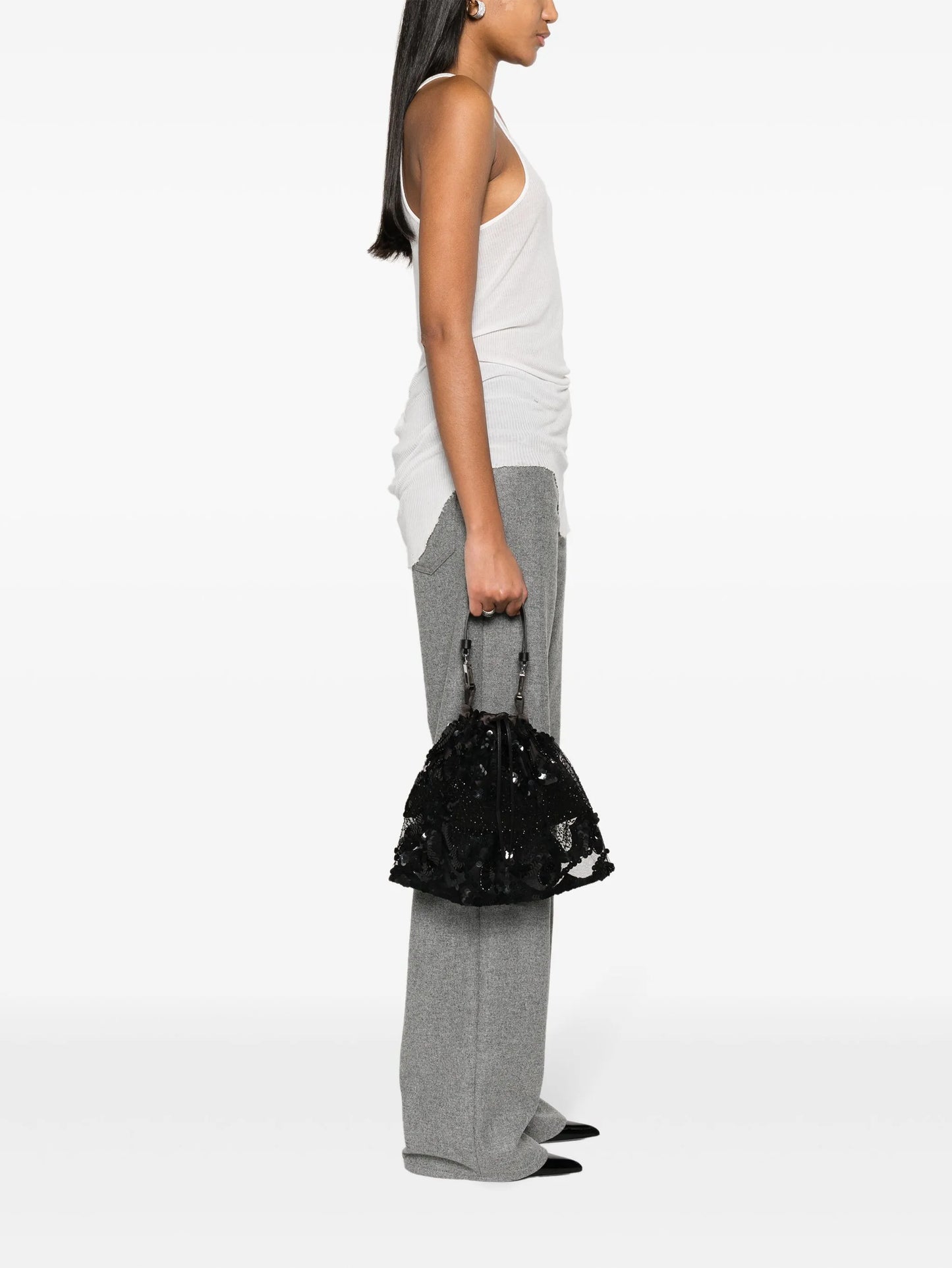 Agatha sequin-embellished mini tote bag