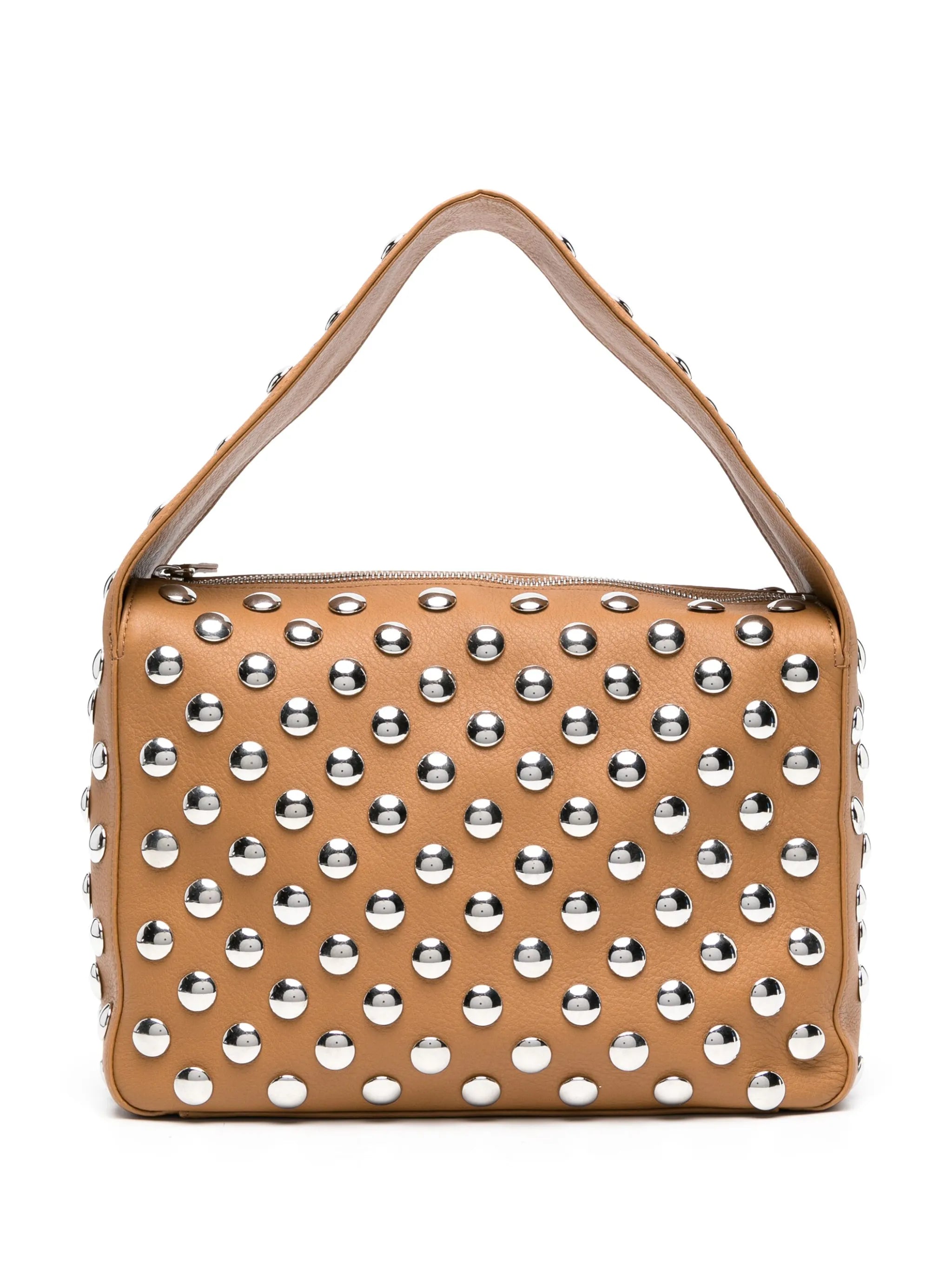 Elena studded shoulder bag