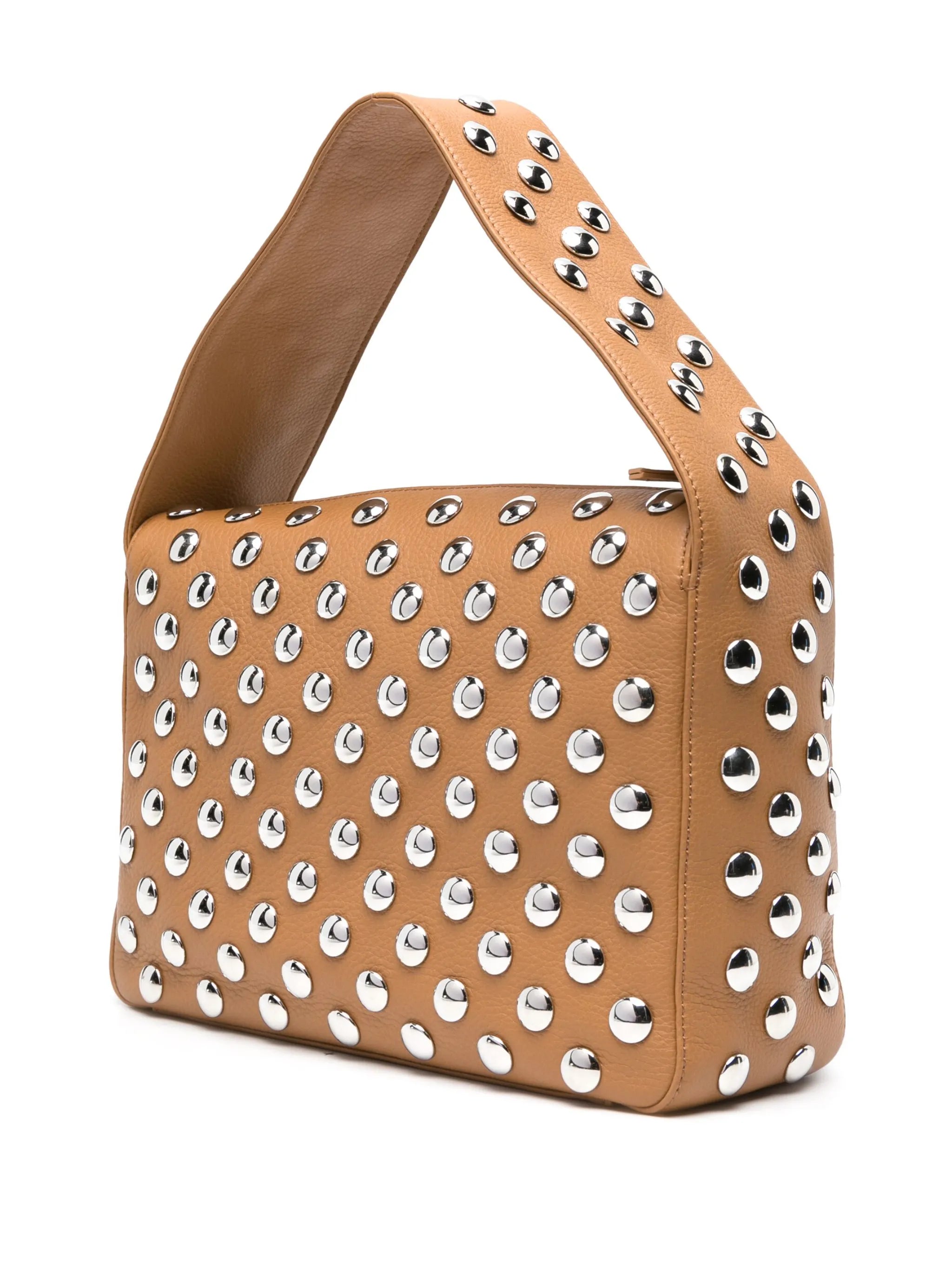 Elena studded shoulder bag