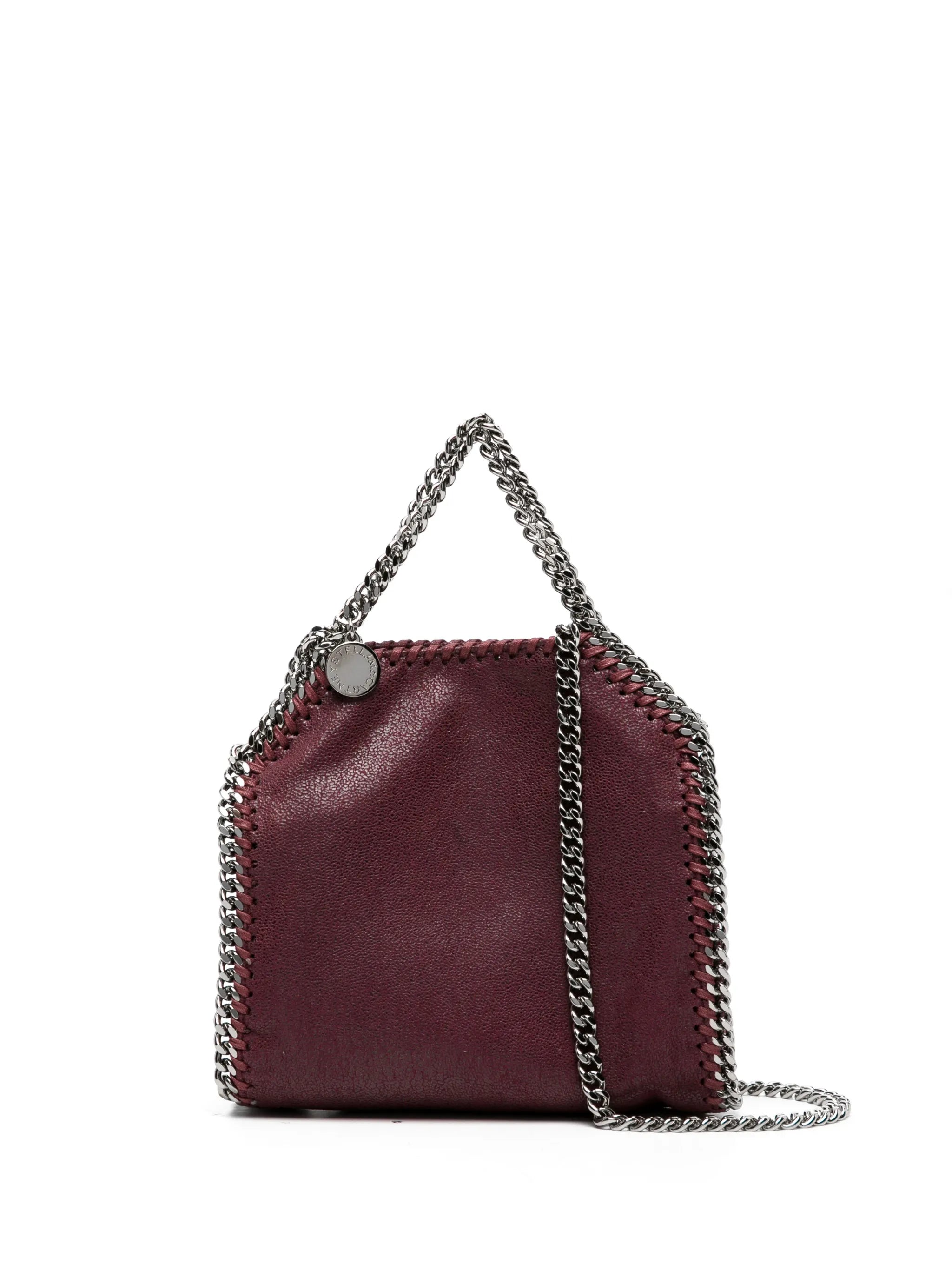tiny Falabella faux-leather tote bag