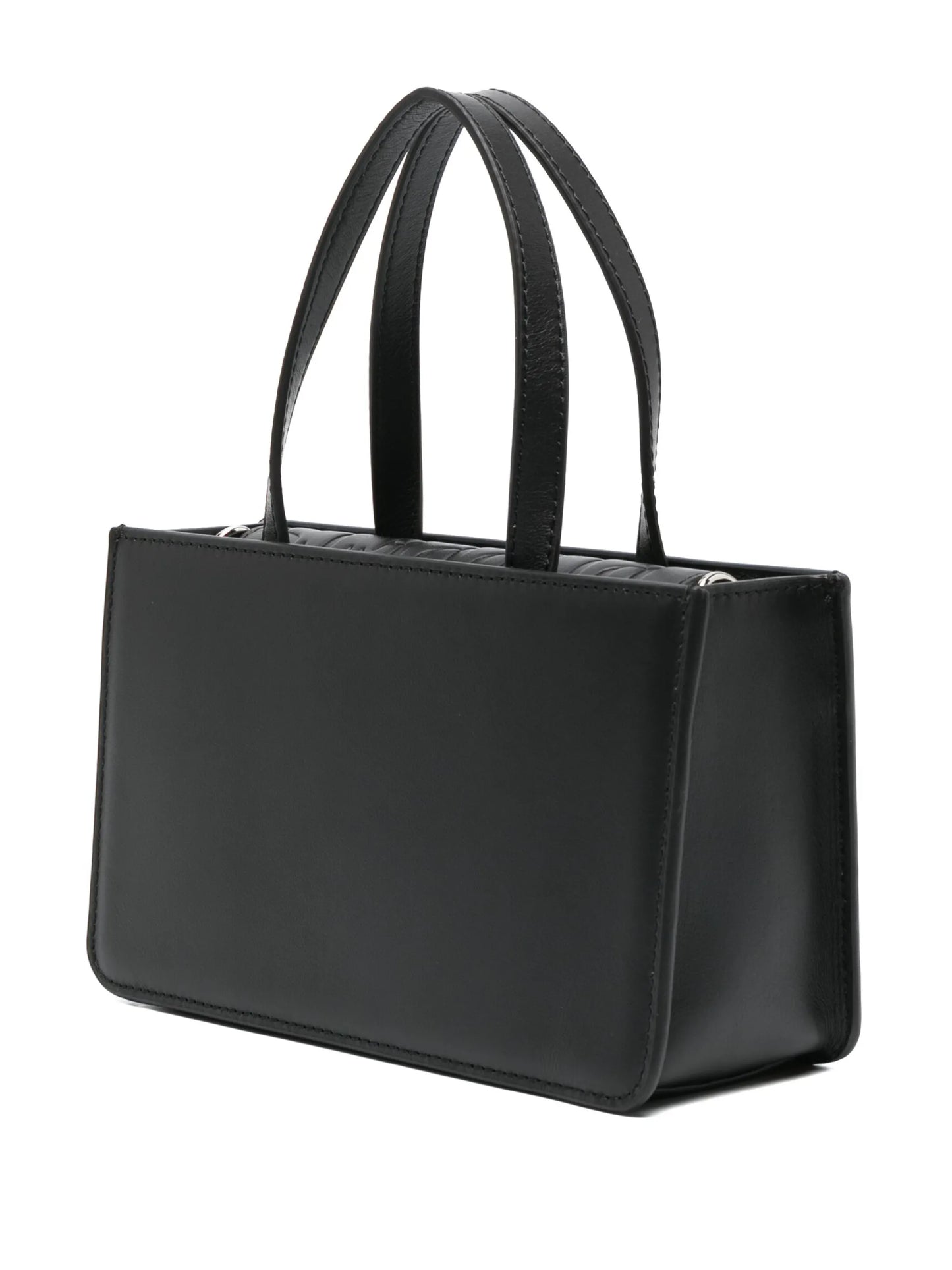 small Rose leather tote bag