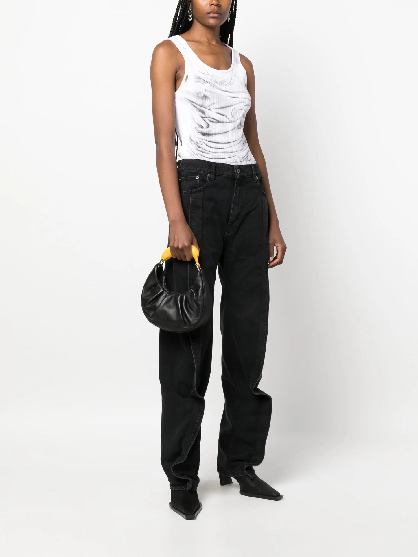 Banana leather tote bag