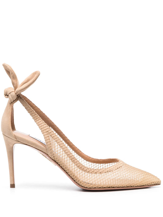 85mm bow tie pumps