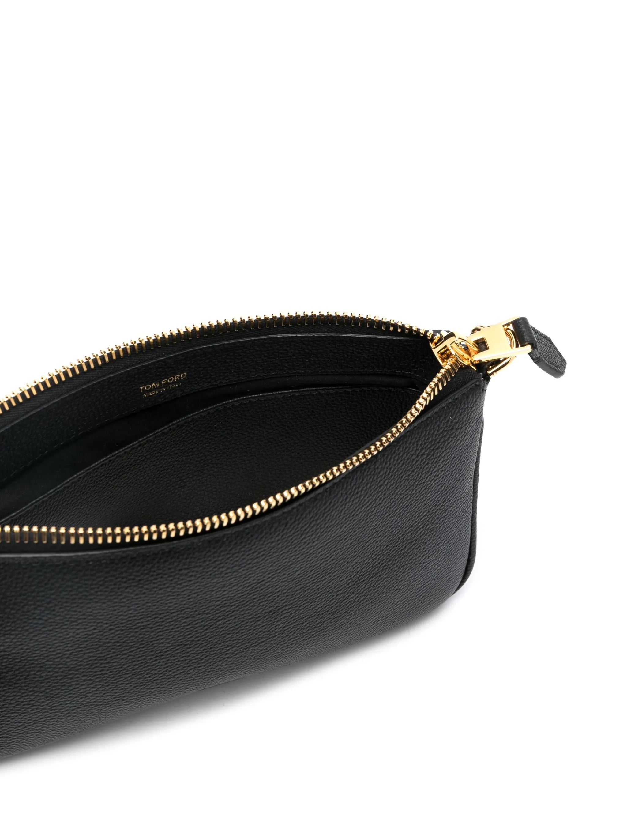 logo-plaque leather cross body bag