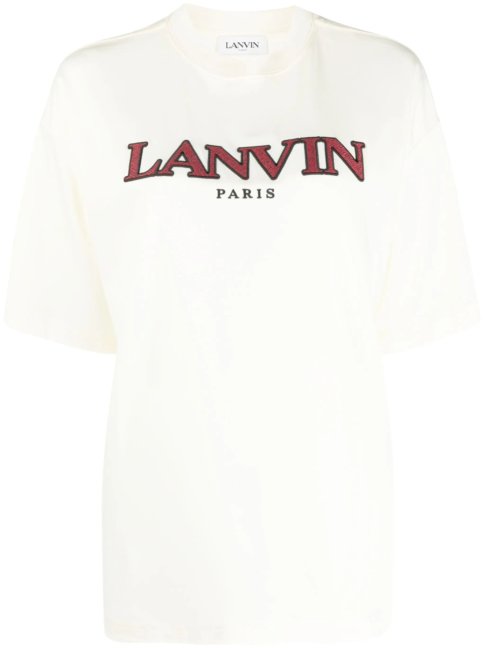 logo-embroidered cotton-jersey T-shirt