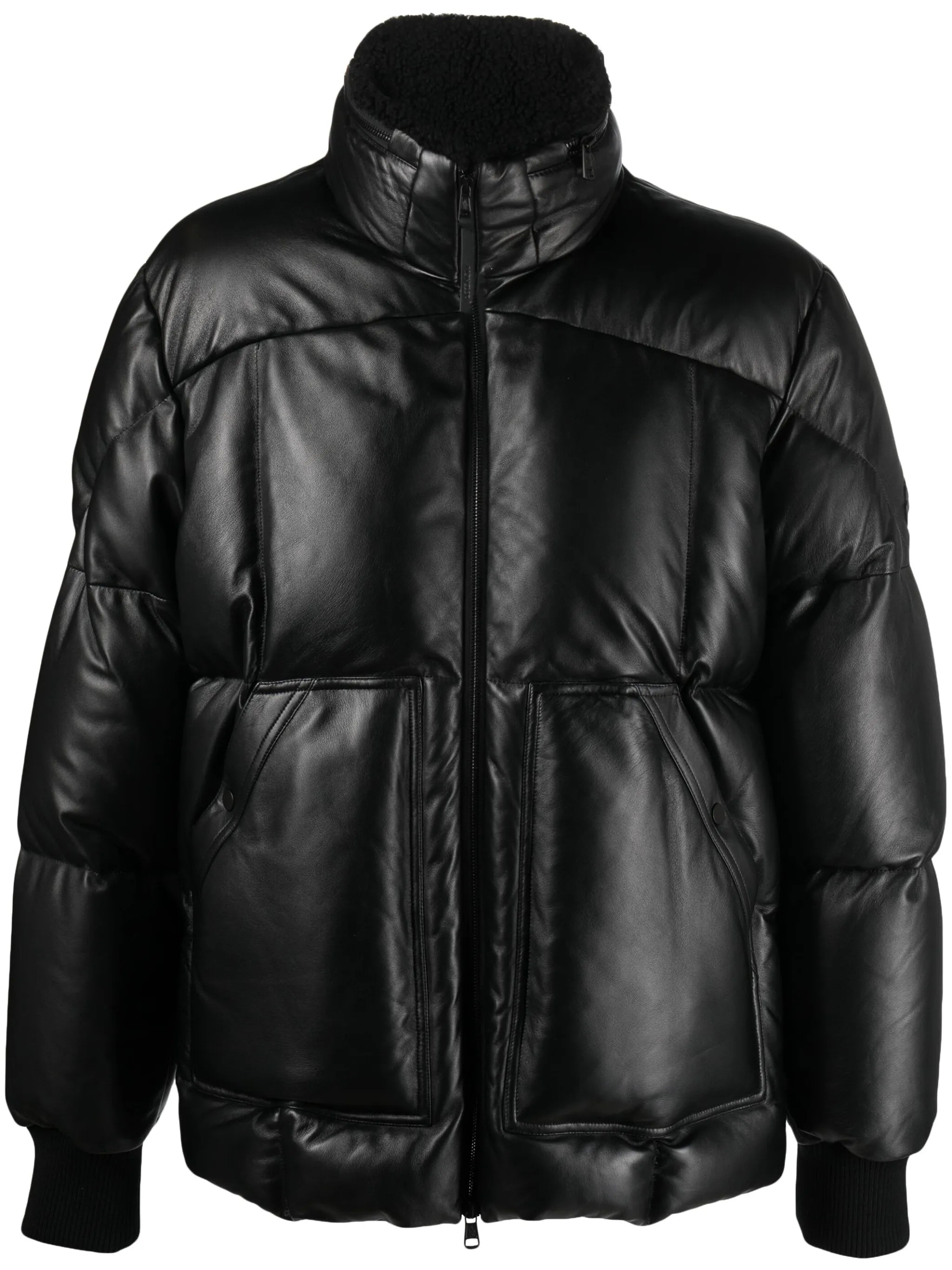Aisne quilted leather jacket