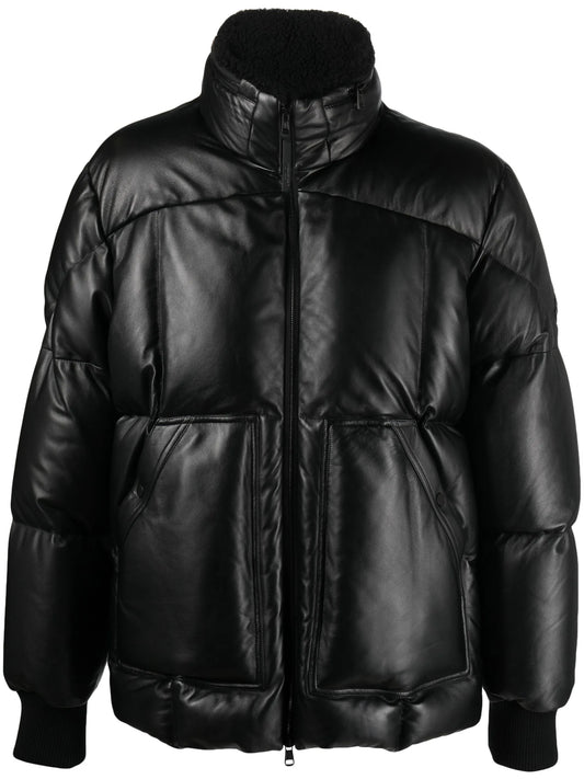 Aisne quilted leather jacket