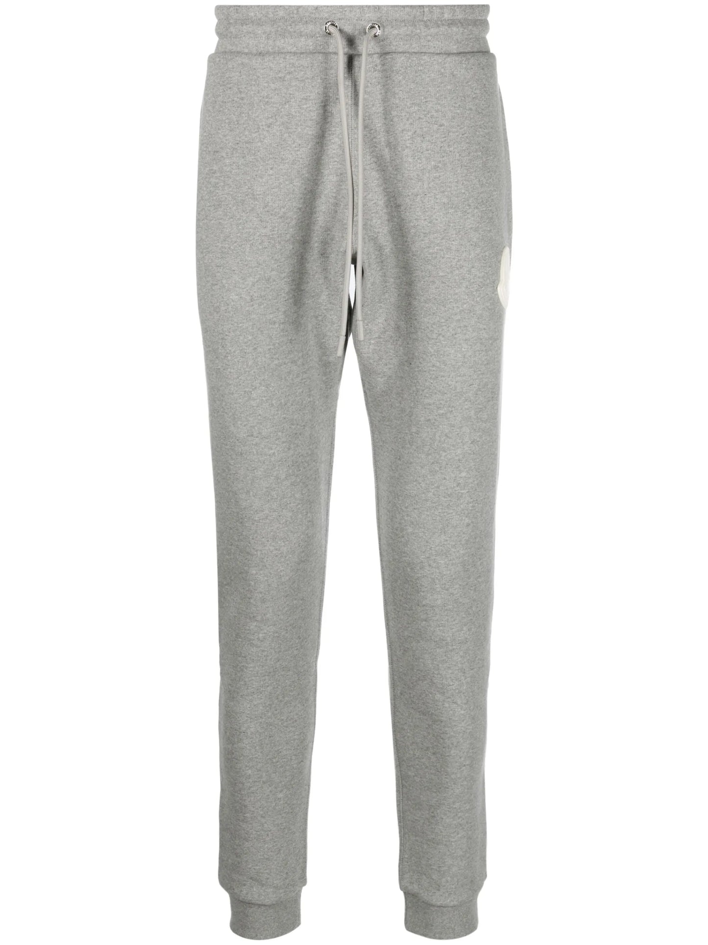 logo-patch cotton track pants