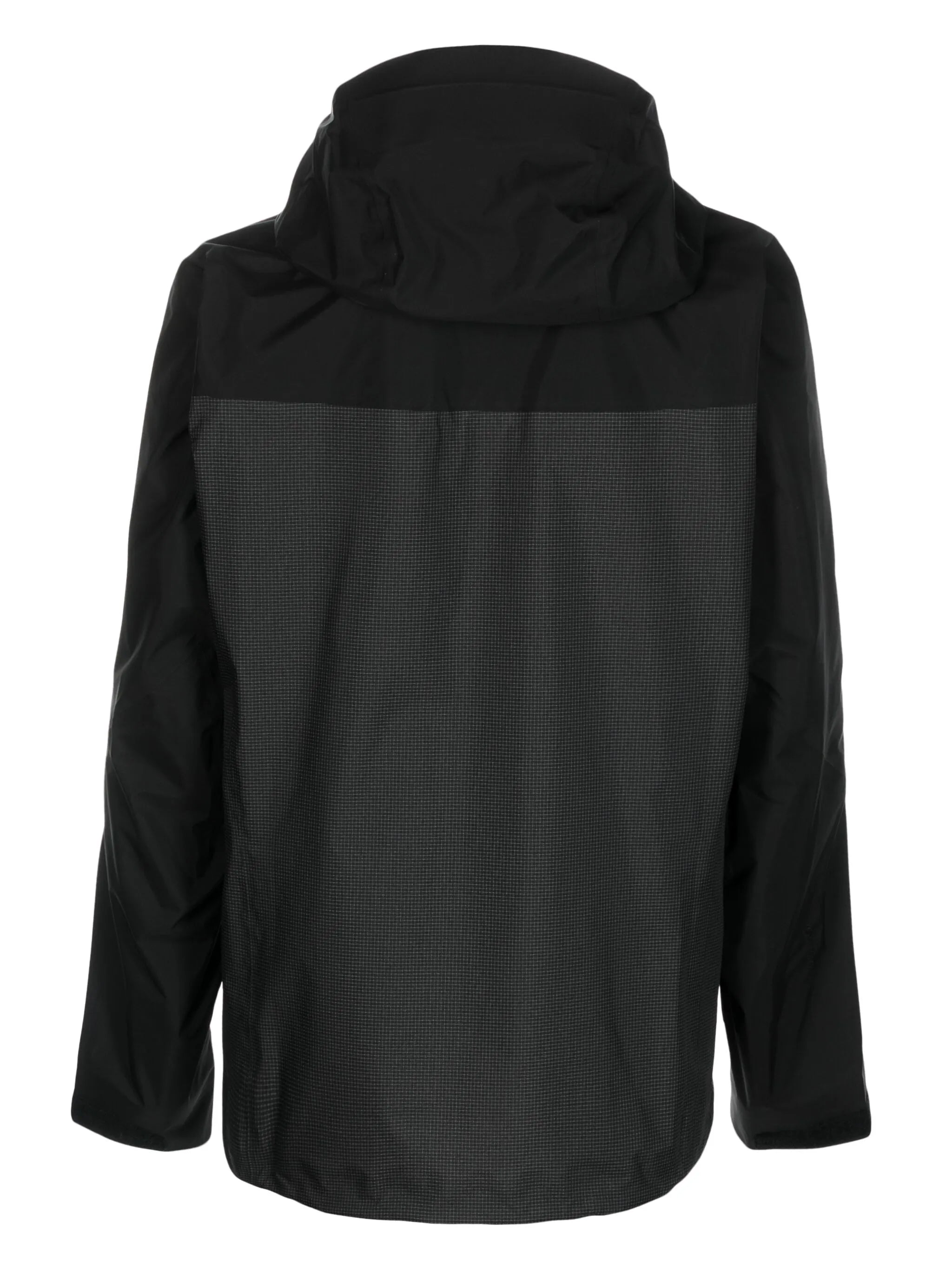 Alpha logo-embroidered hooded jacket