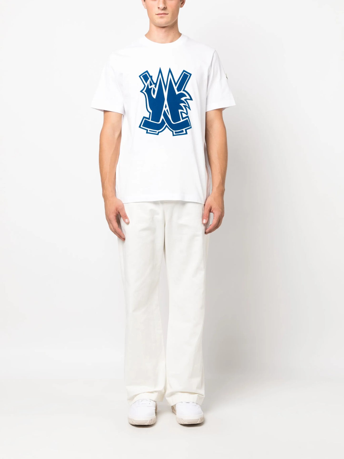 logo-print cotton T-shirt