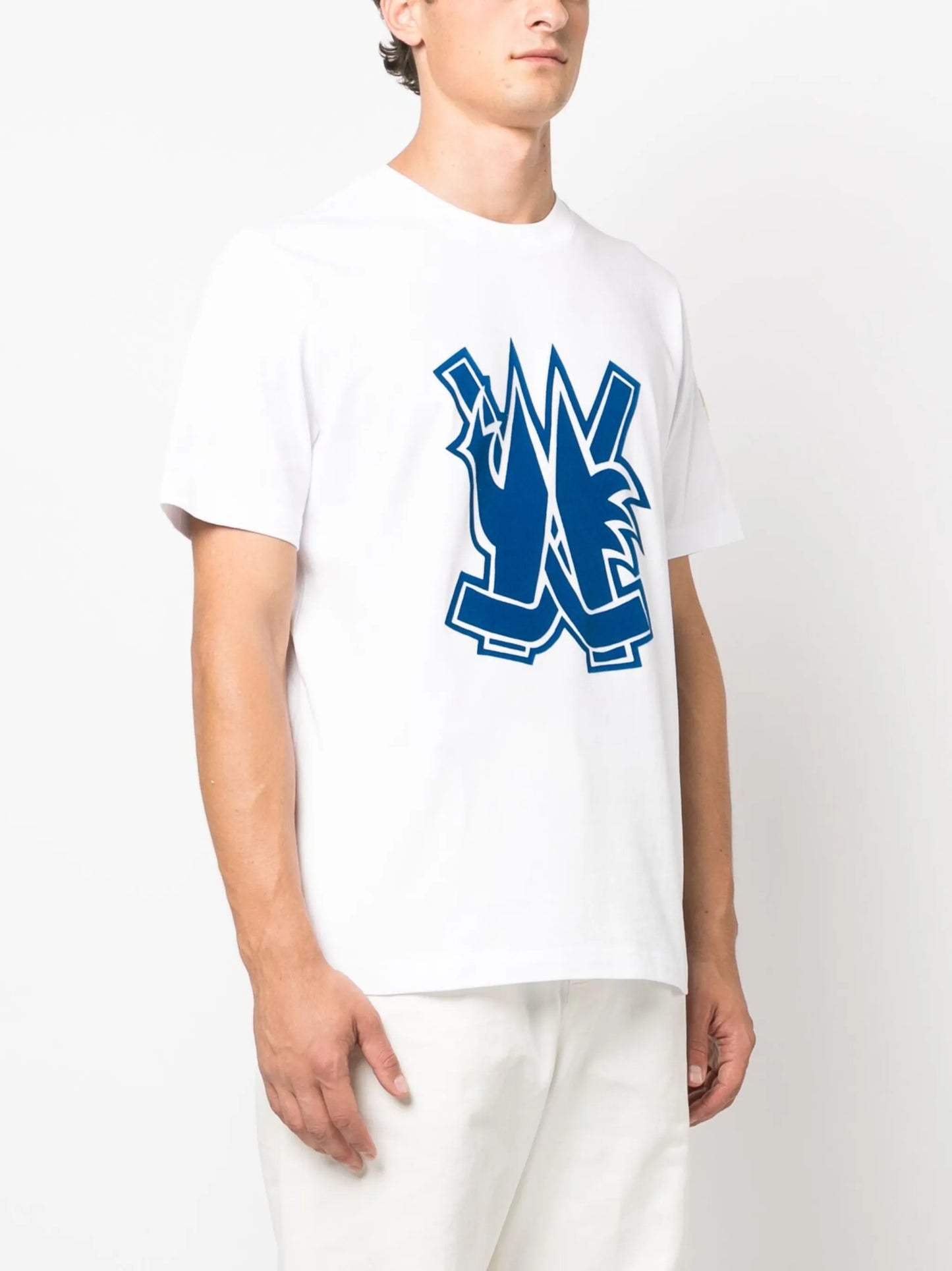 logo-print cotton T-shirt