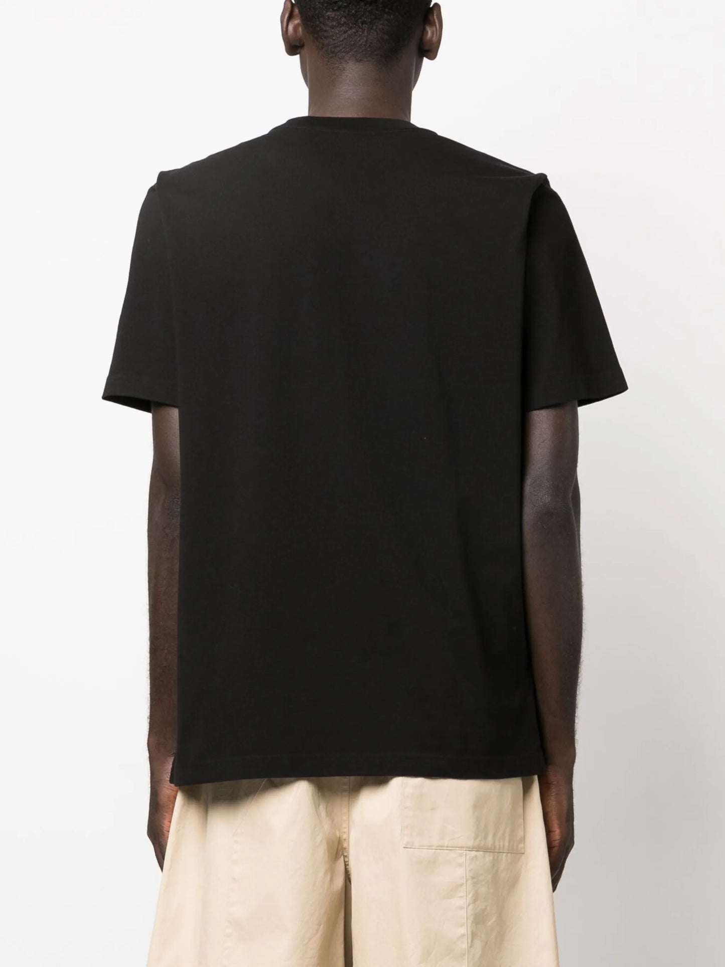 logo-badge crew-neck T-shirt