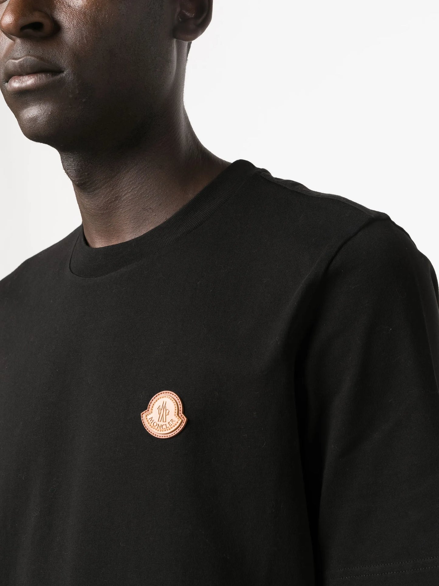 logo-badge crew-neck T-shirt