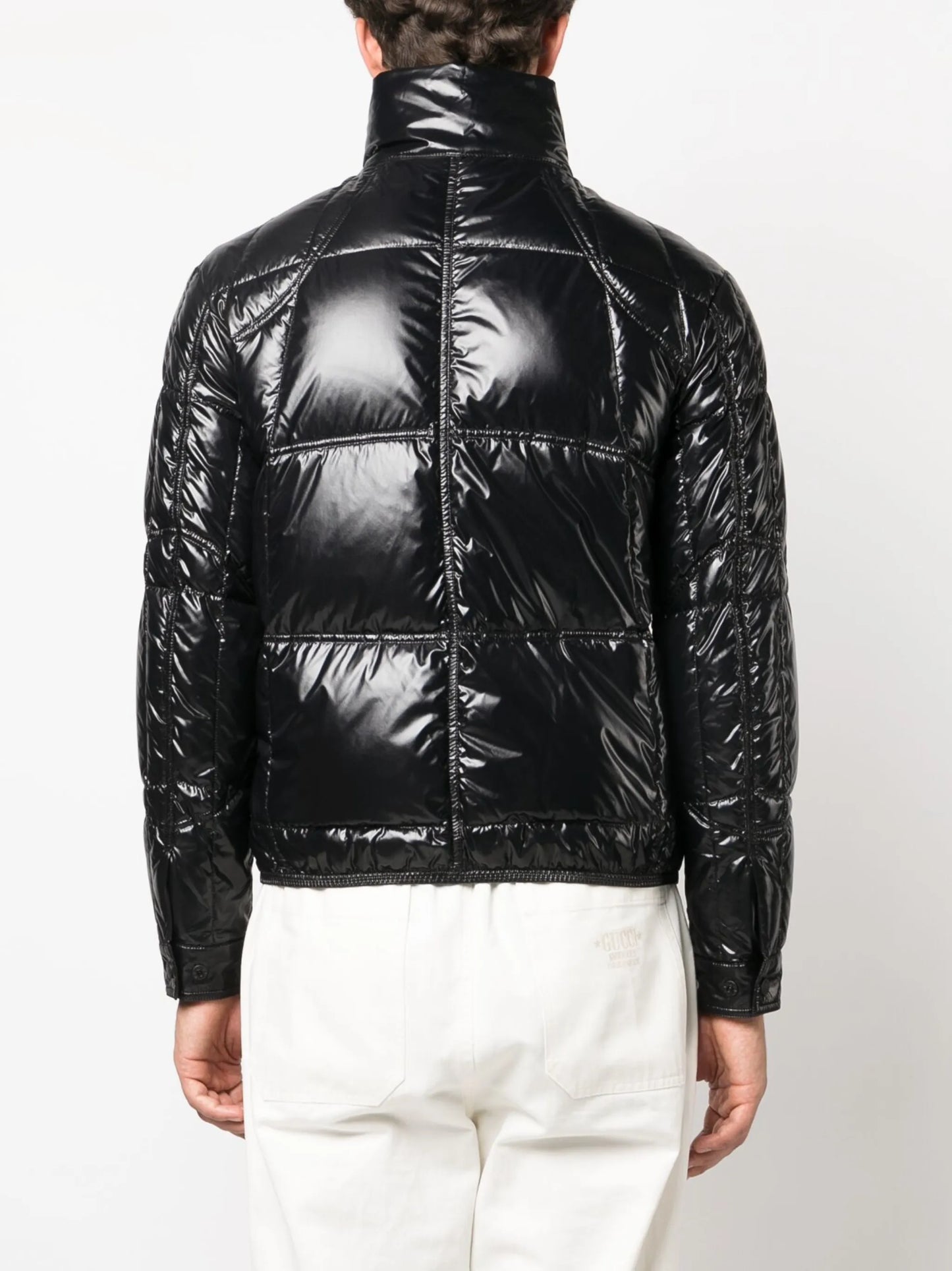 Tevel high-shine padded jacket