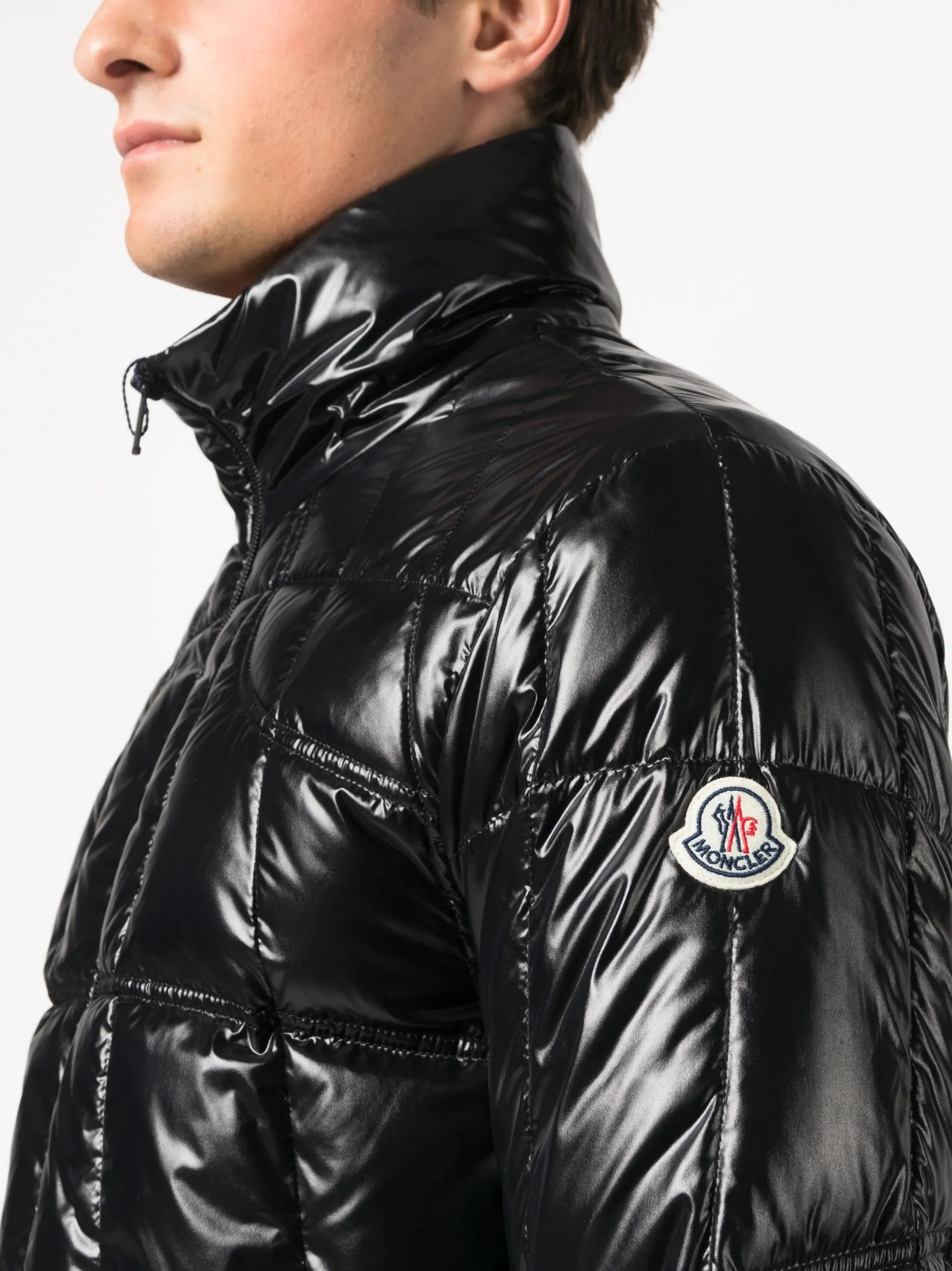 Tevel high-shine padded jacket