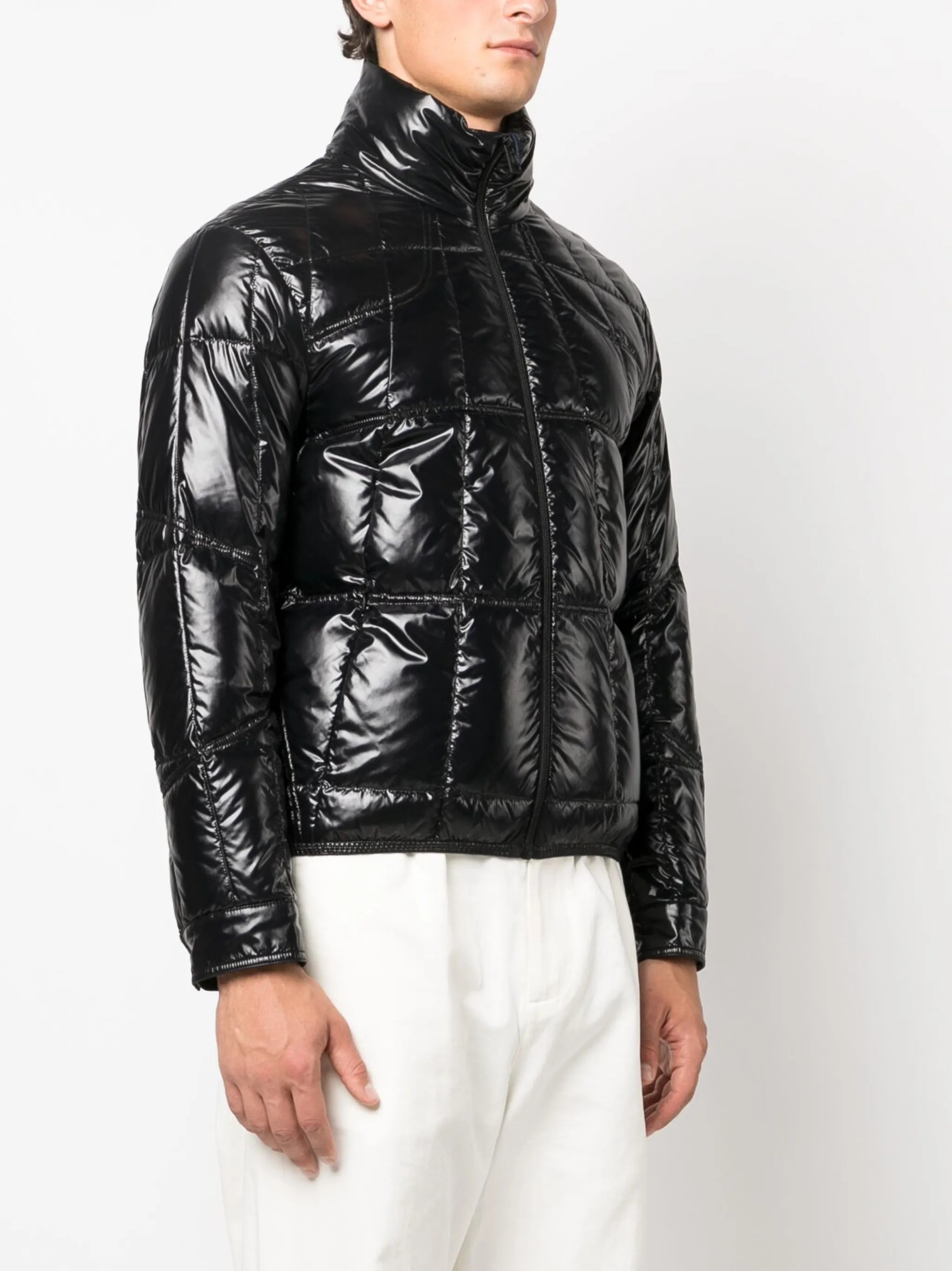 Tevel high-shine padded jacket