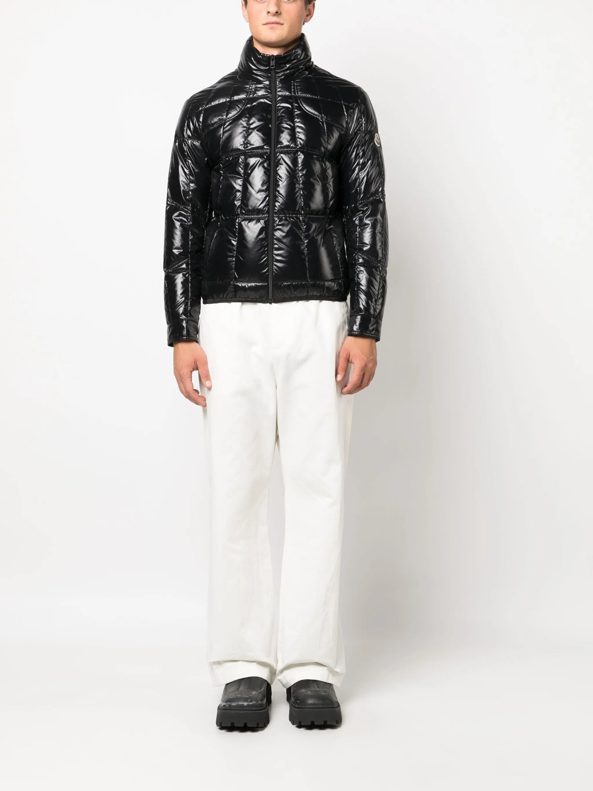 Tevel high-shine padded jacket