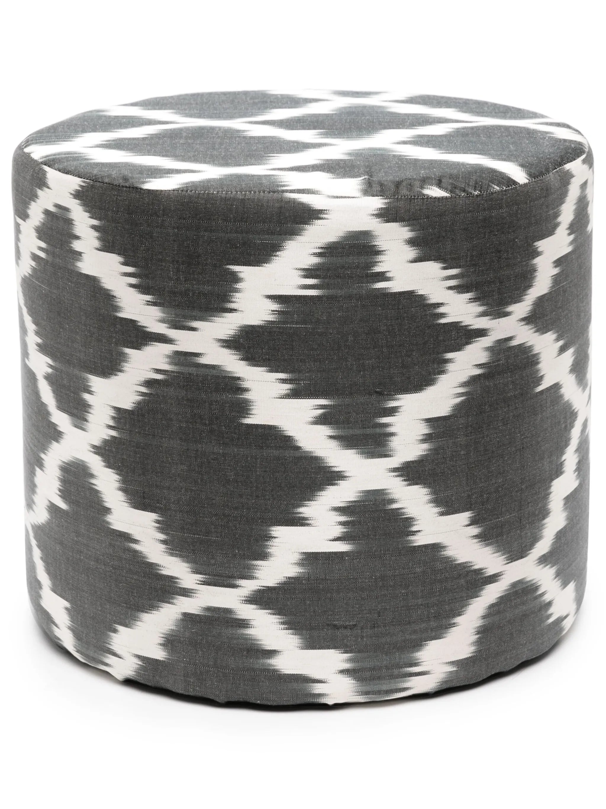 Les Ottomans silk pouf