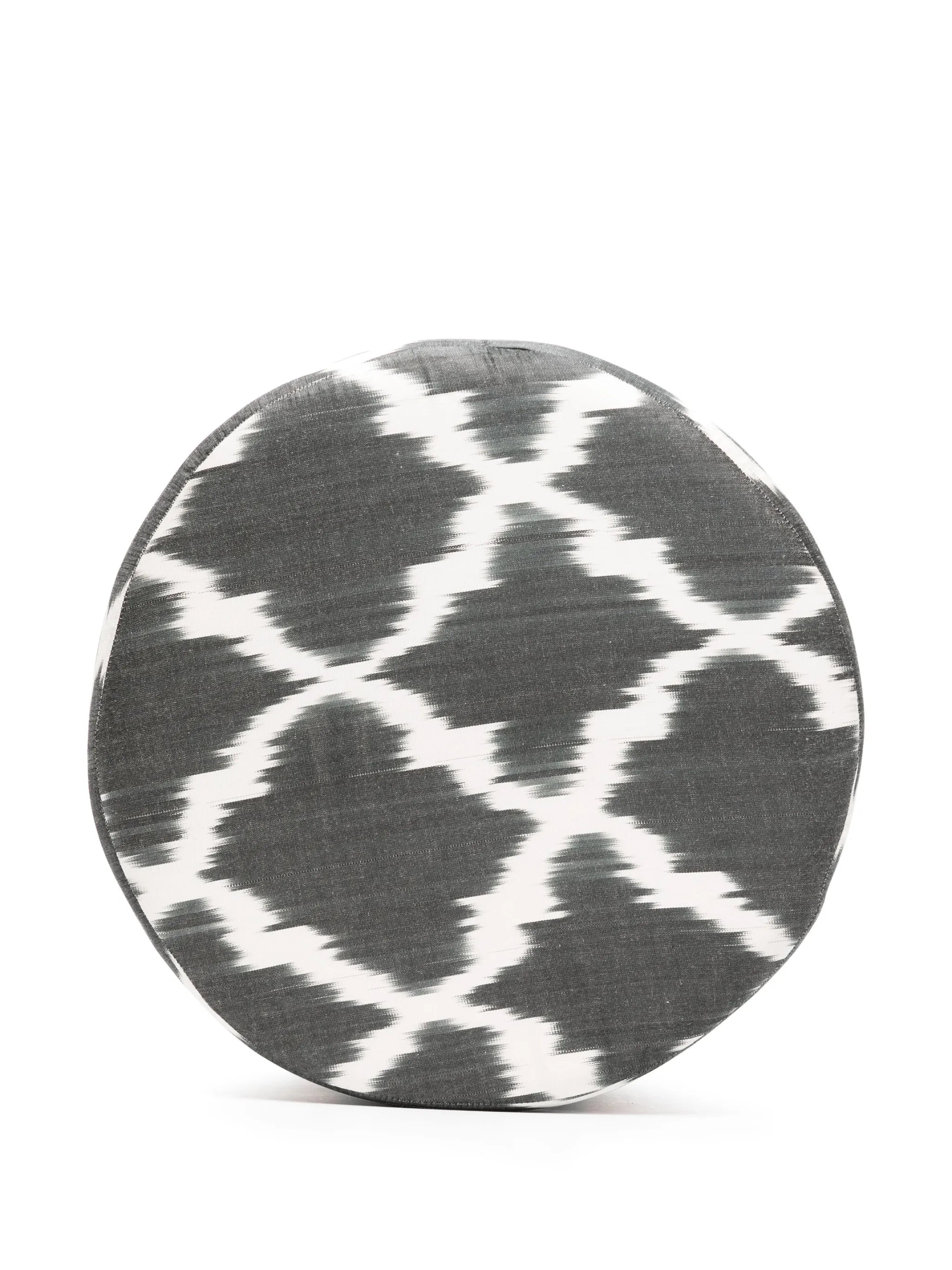 Les Ottomans silk pouf