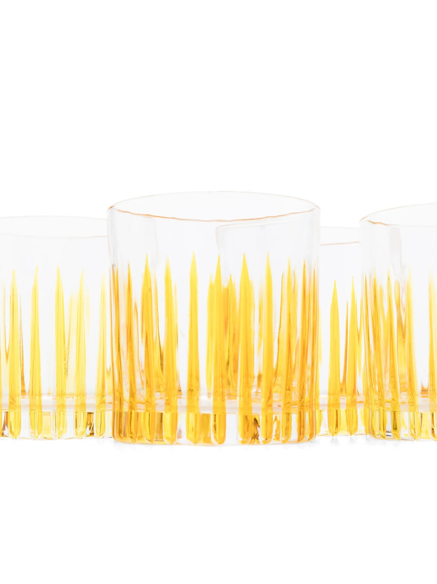 crystal water tumblers (set of four)