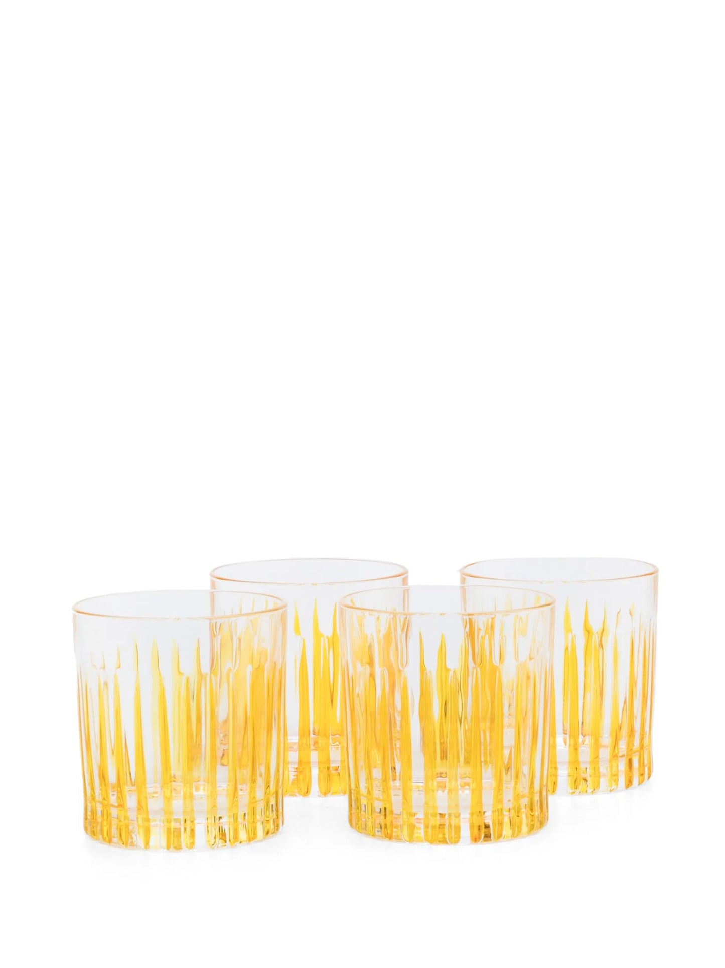 crystal water tumblers (set of four)