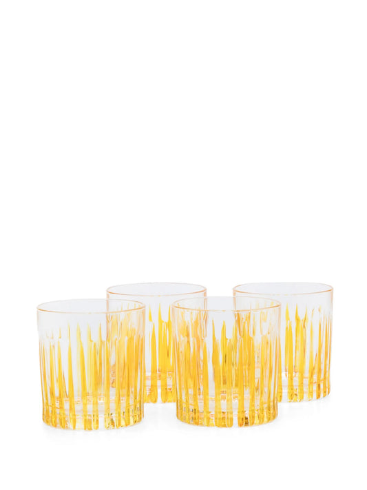 crystal water tumblers (set of four)