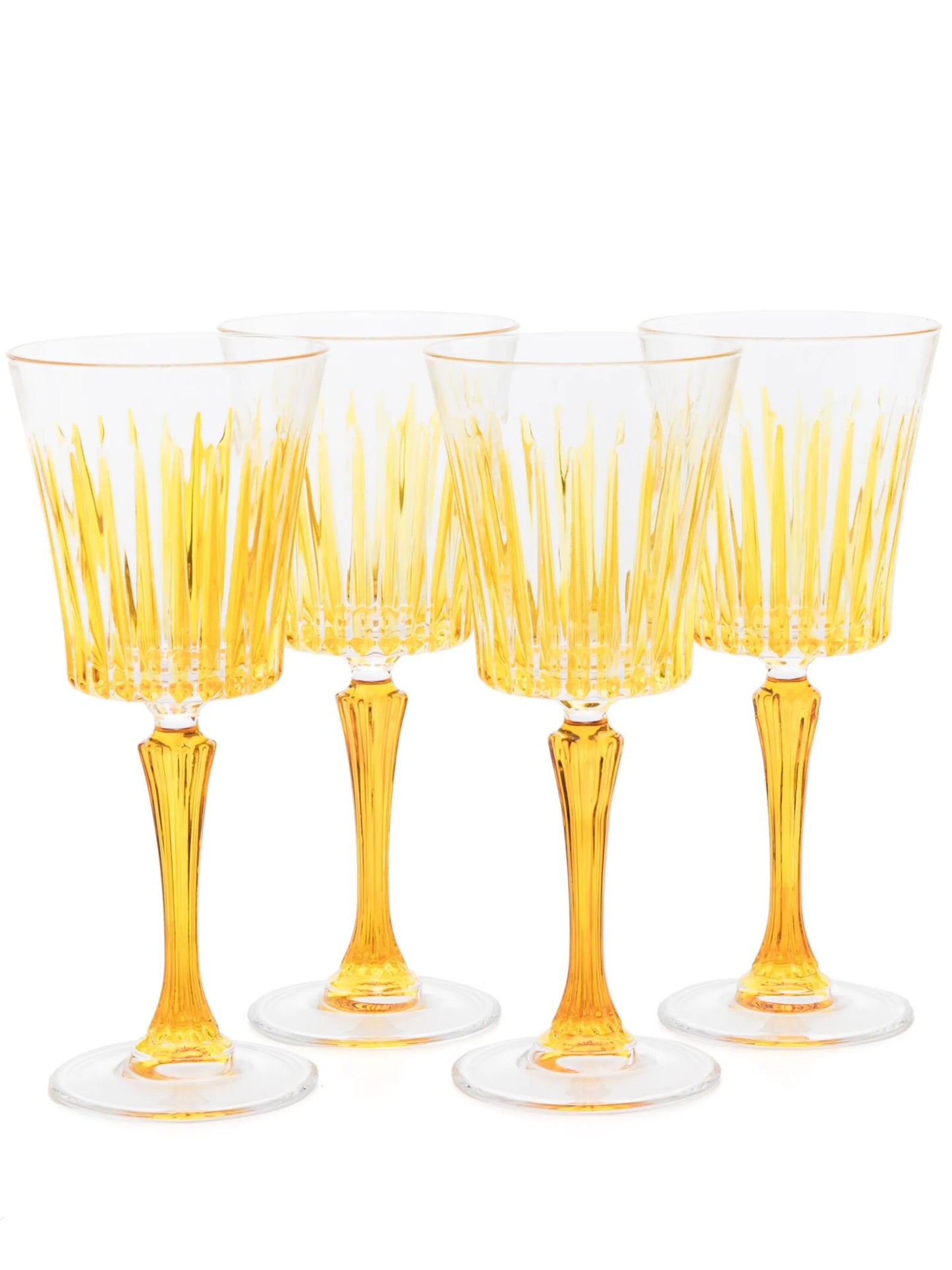 crystal wine goblets (set of four)