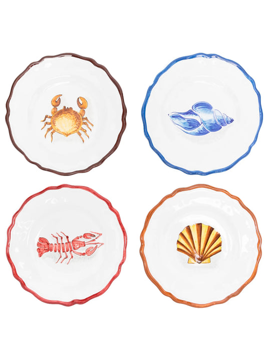 La Menagerie Dete salad plates (set of 4)