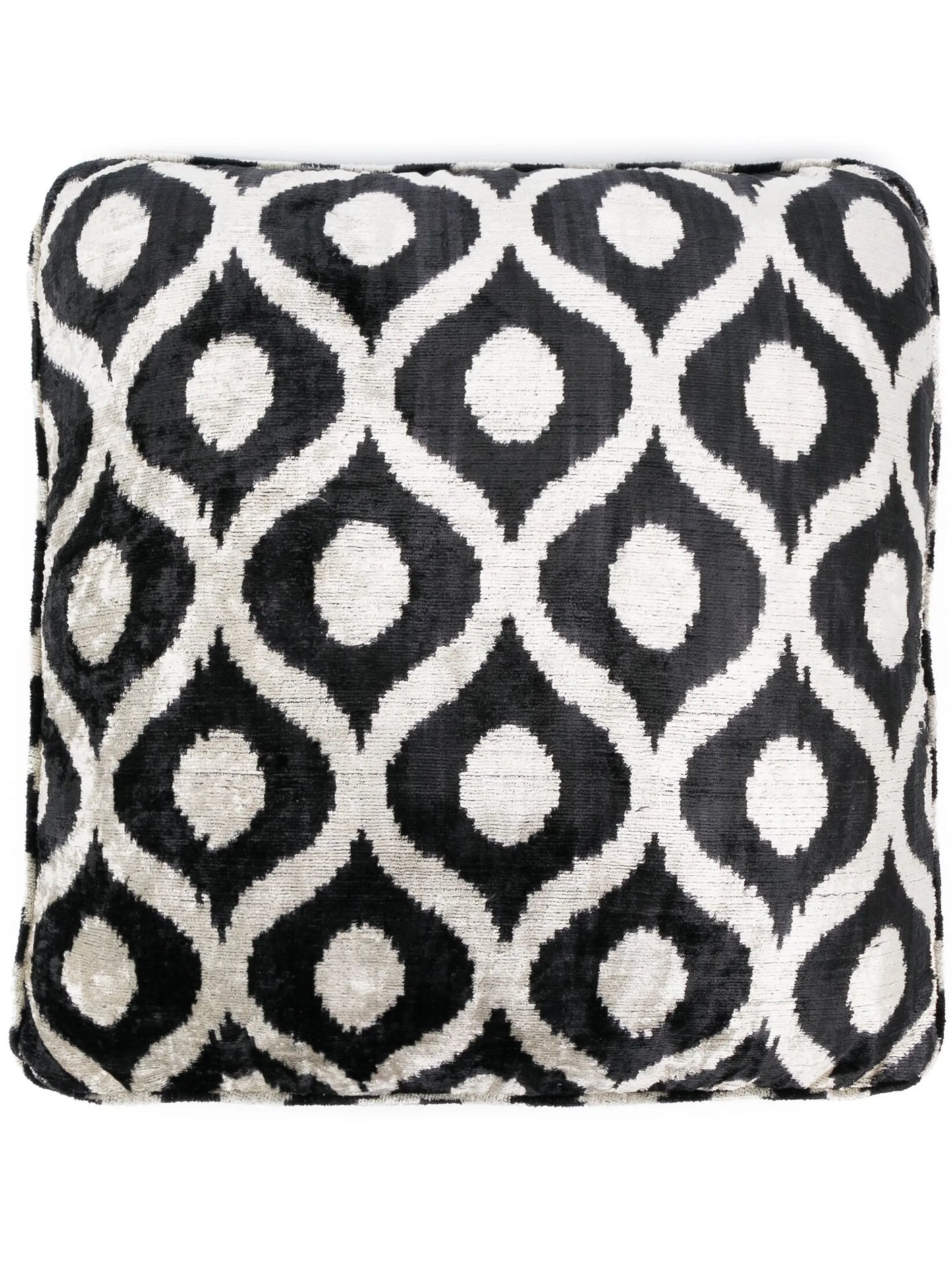 jacquard silk velvet floor cushion