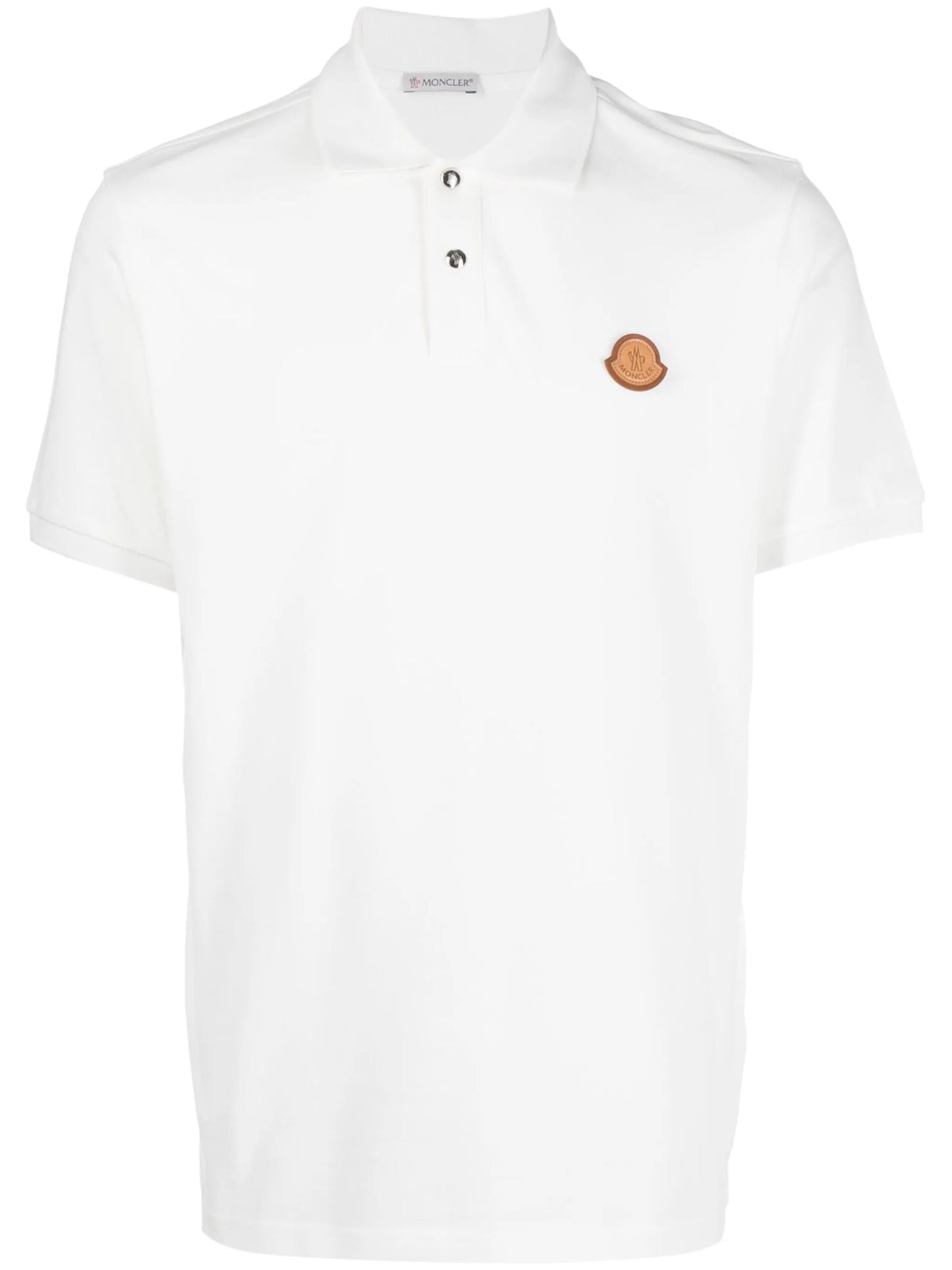 logo-patch cotton polo shirt