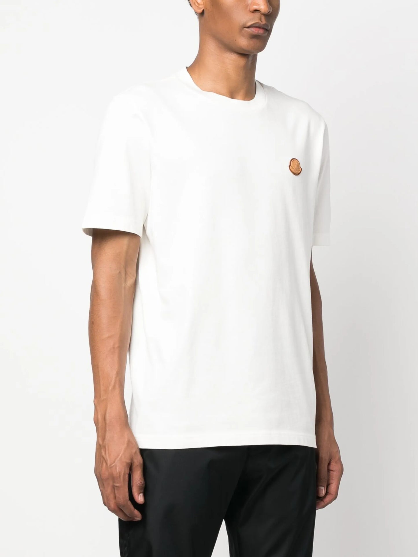 logo-appliqué cotton T-shirt
