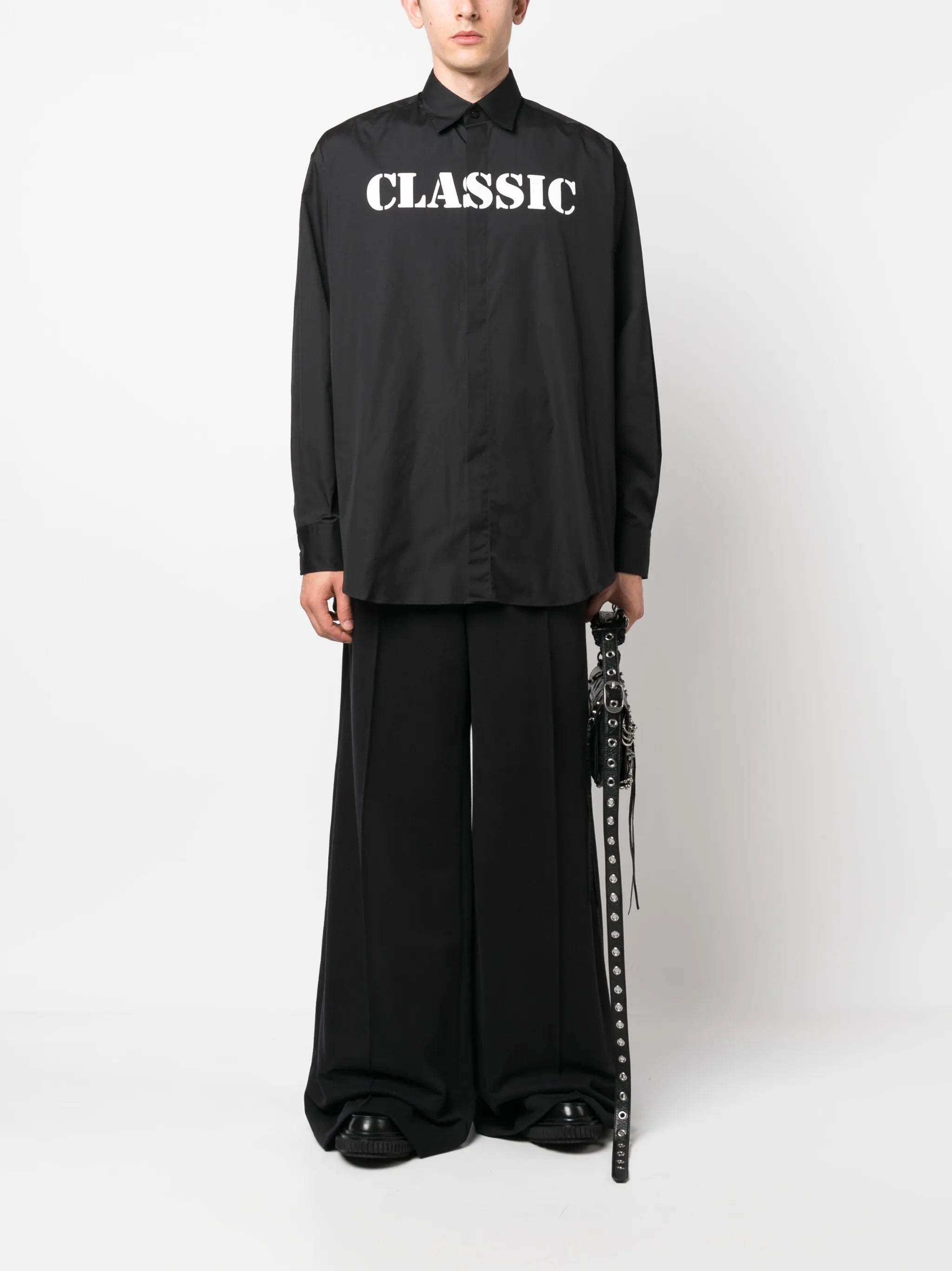 wide-leg trousers