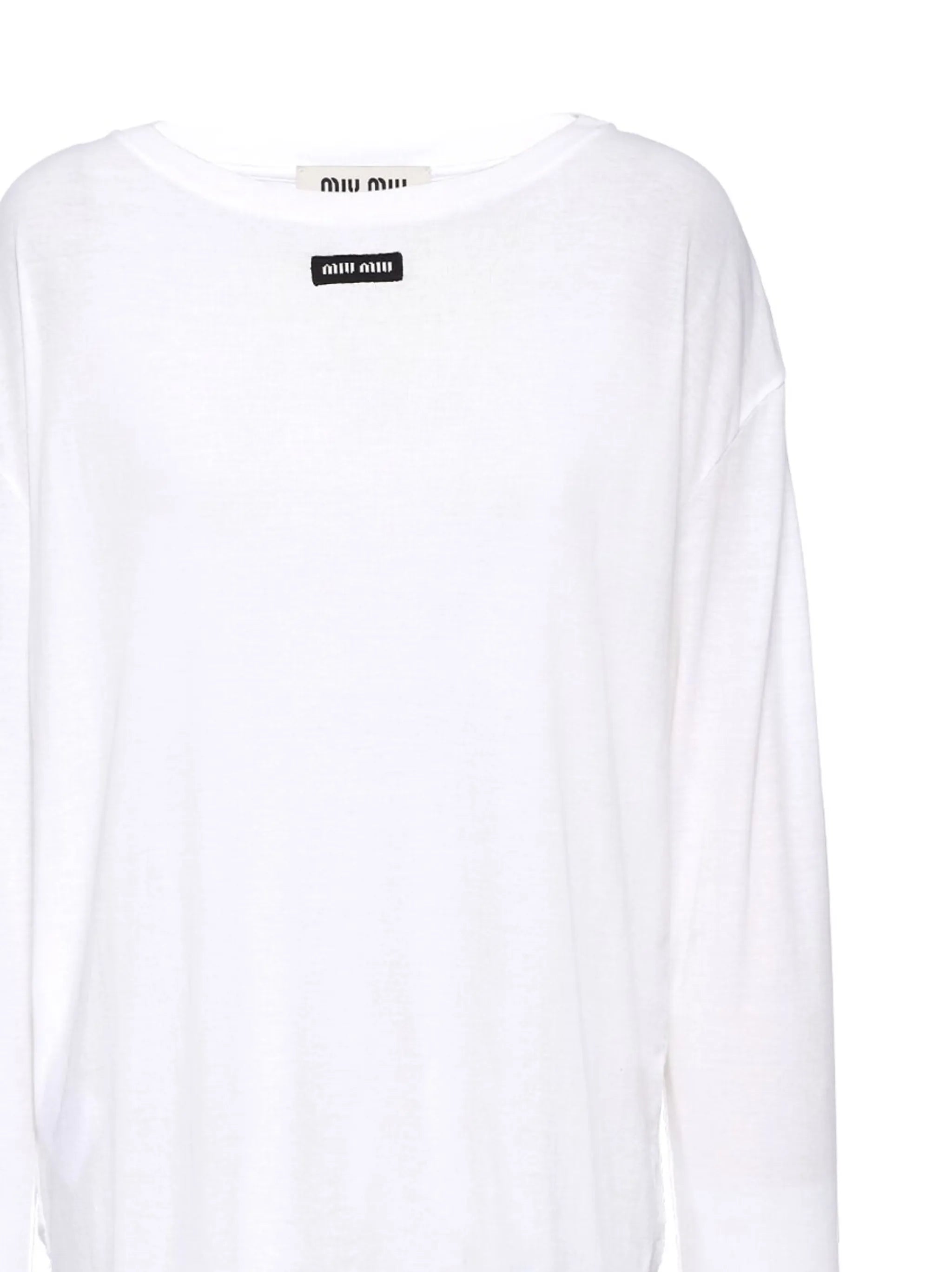 logo-patch long-sleeve T-shirt