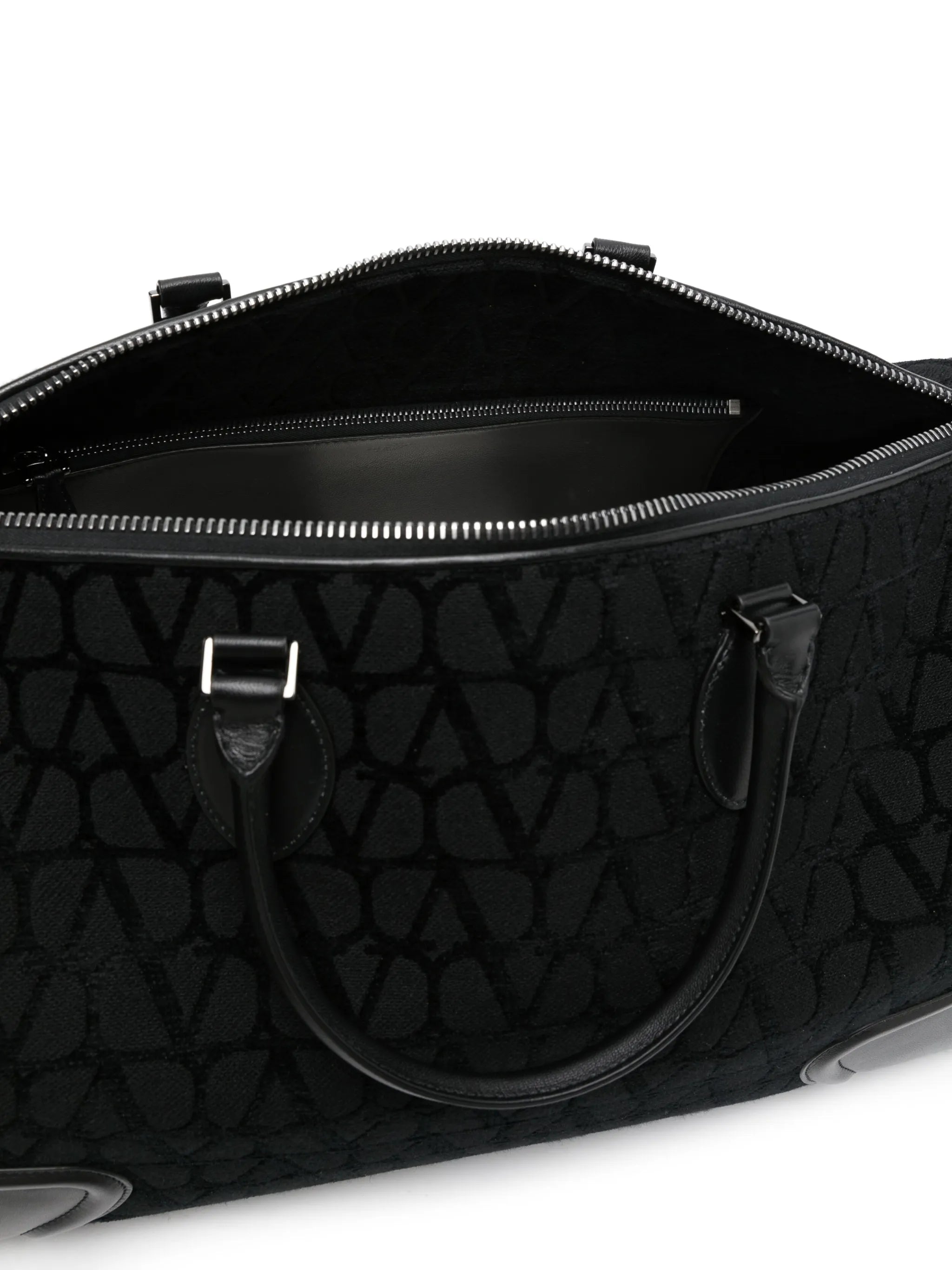 Toile Iconographe leather-trim holdall