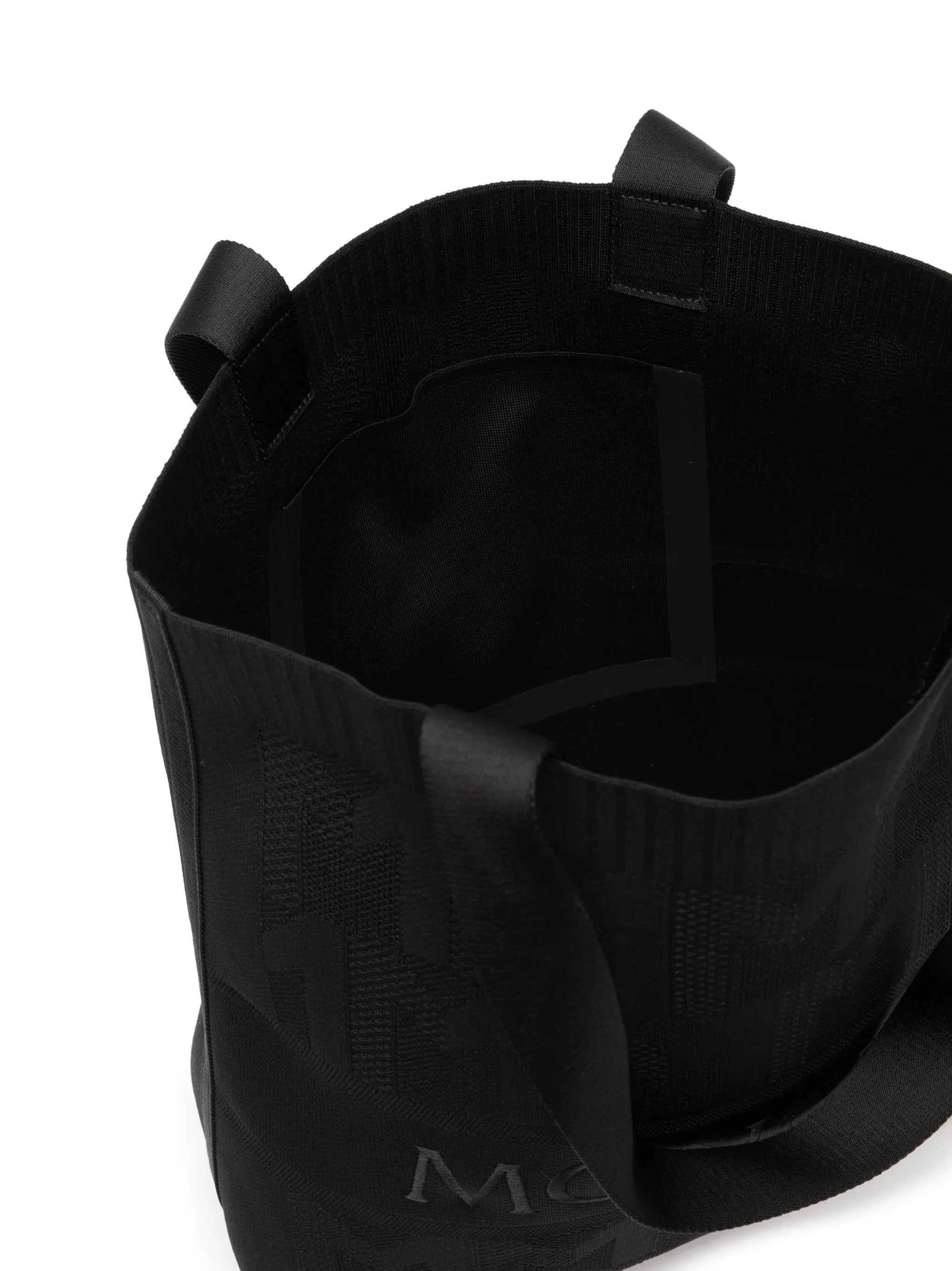 monogram-jacquard tote bag