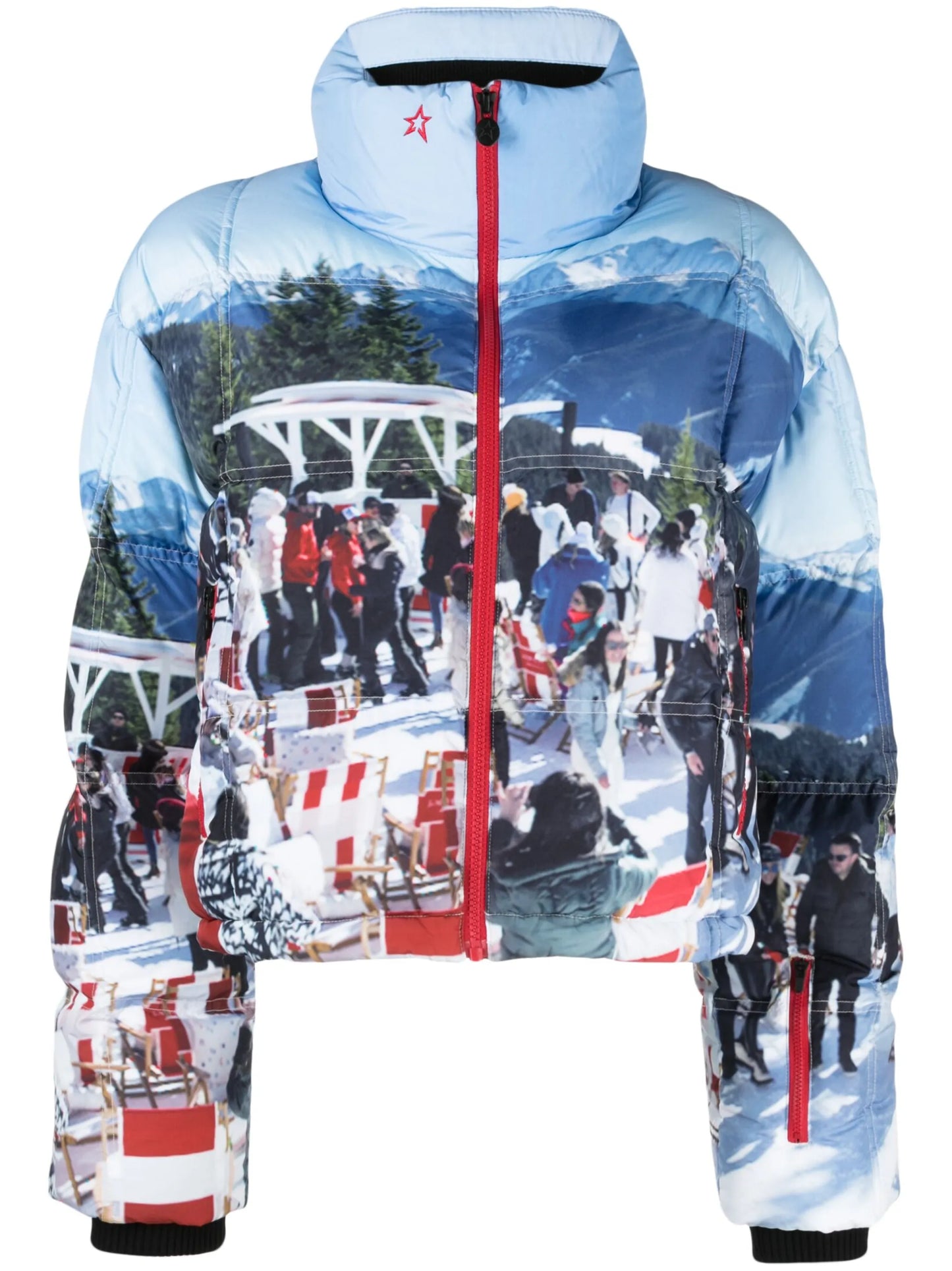 Nevada photo-print ski jacket