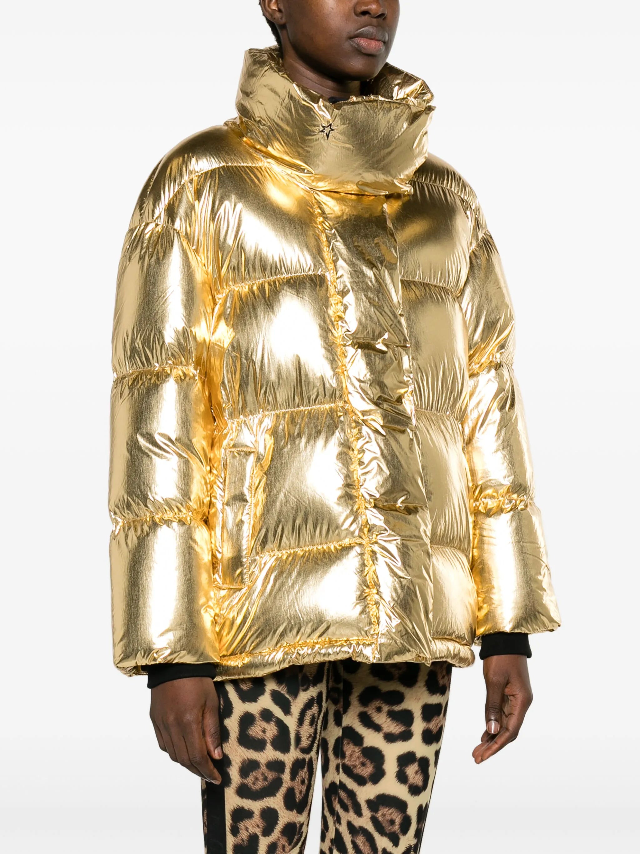 Parka III metallic ski jacket