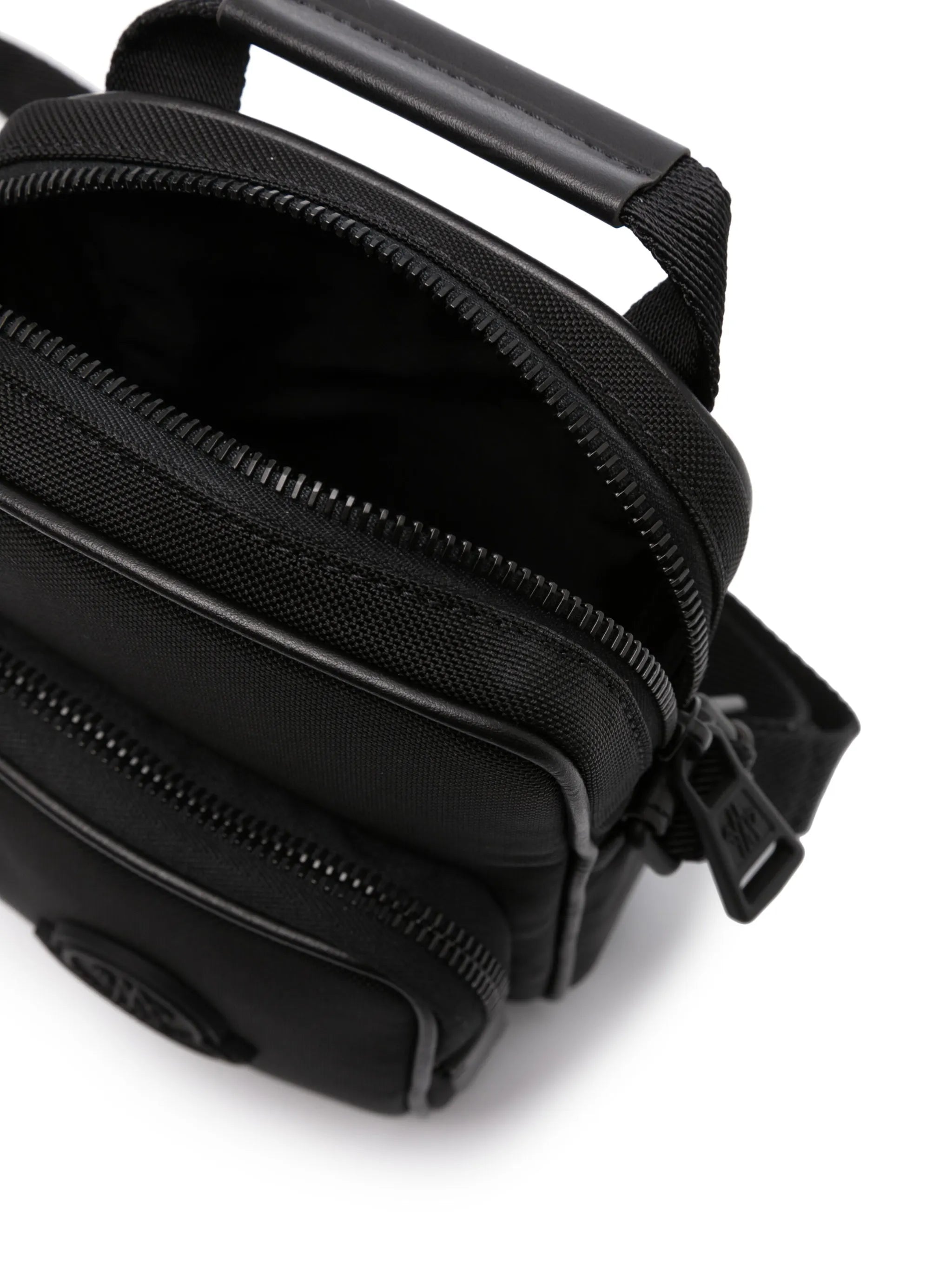 Yehor logo-embossed crossbody bag