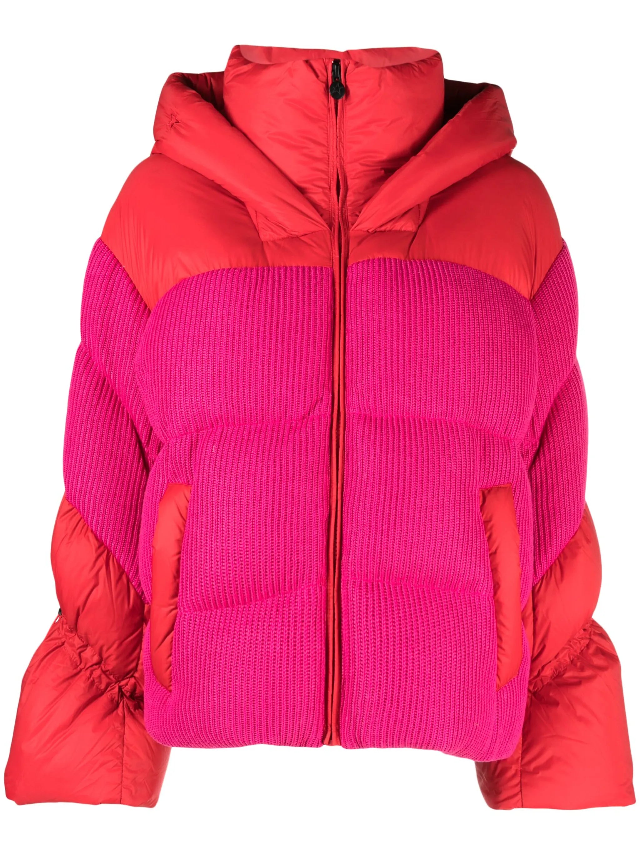 Zao panelled padded ski jacket