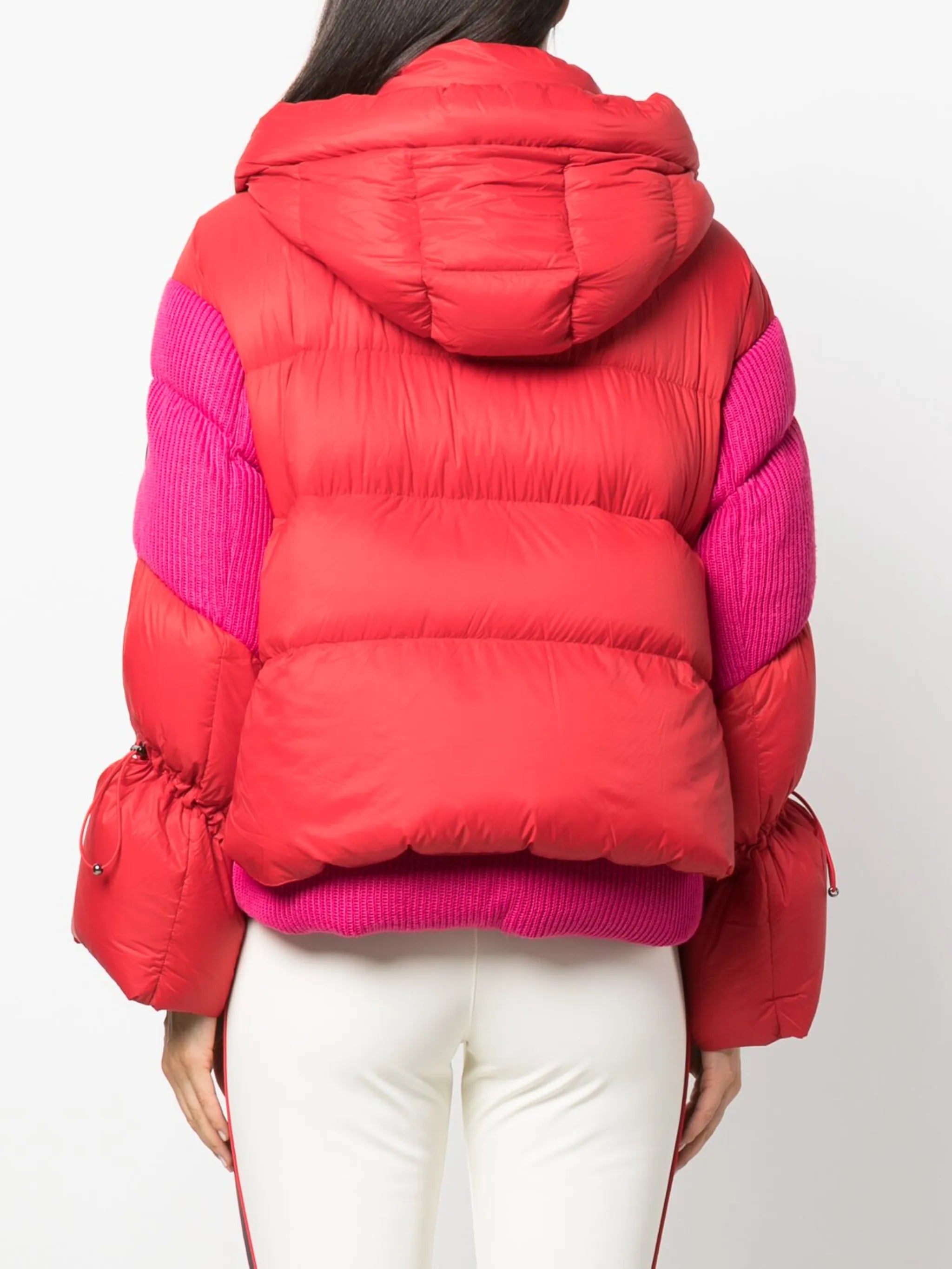 Zao panelled padded ski jacket
