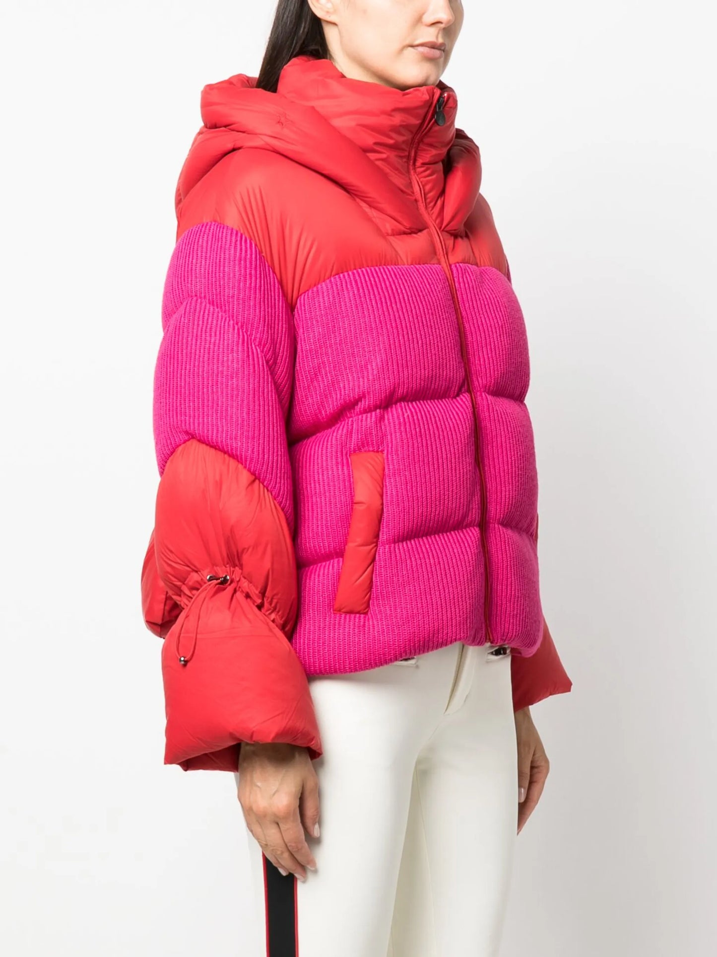 Zao panelled padded ski jacket