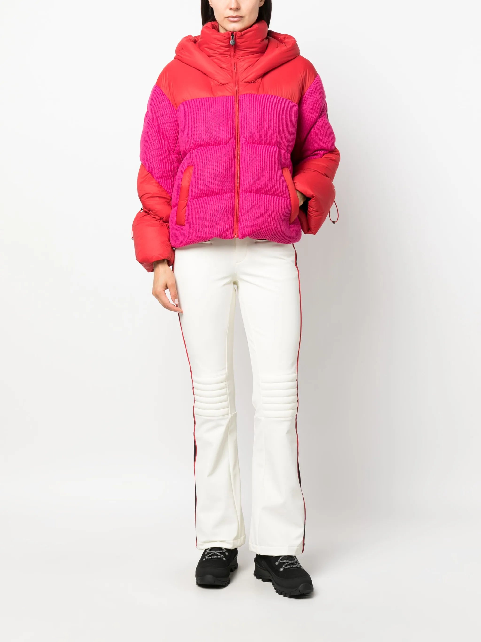 Zao panelled padded ski jacket