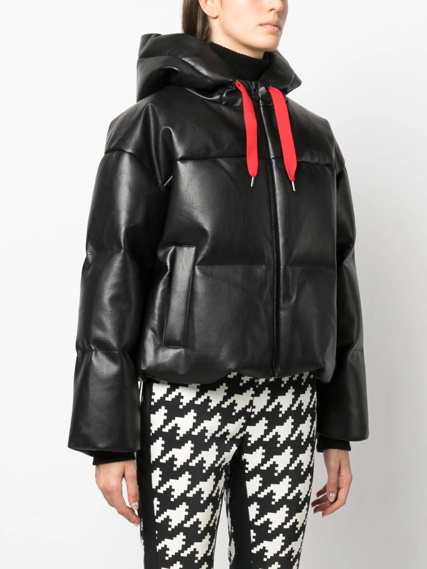 Taos cropped quilted ski jacket
