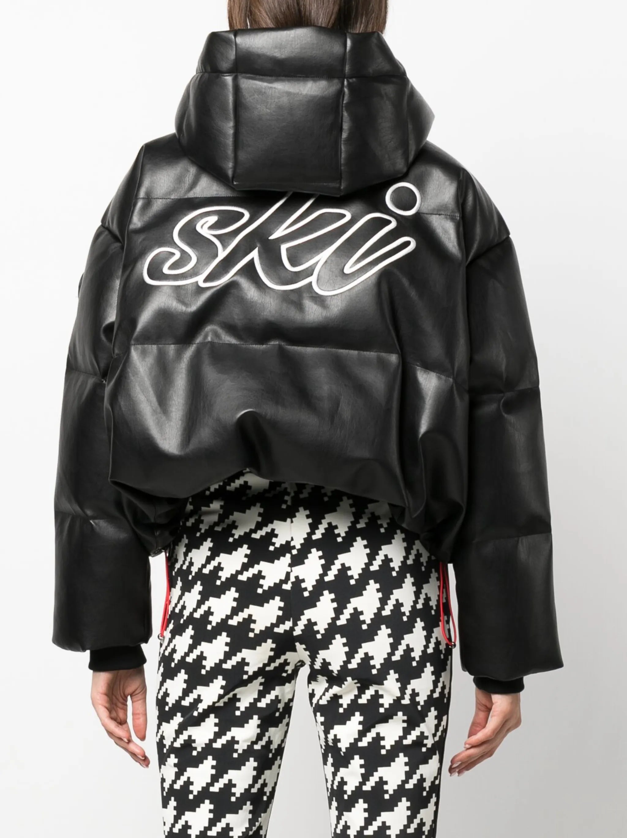Taos cropped quilted ski jacket