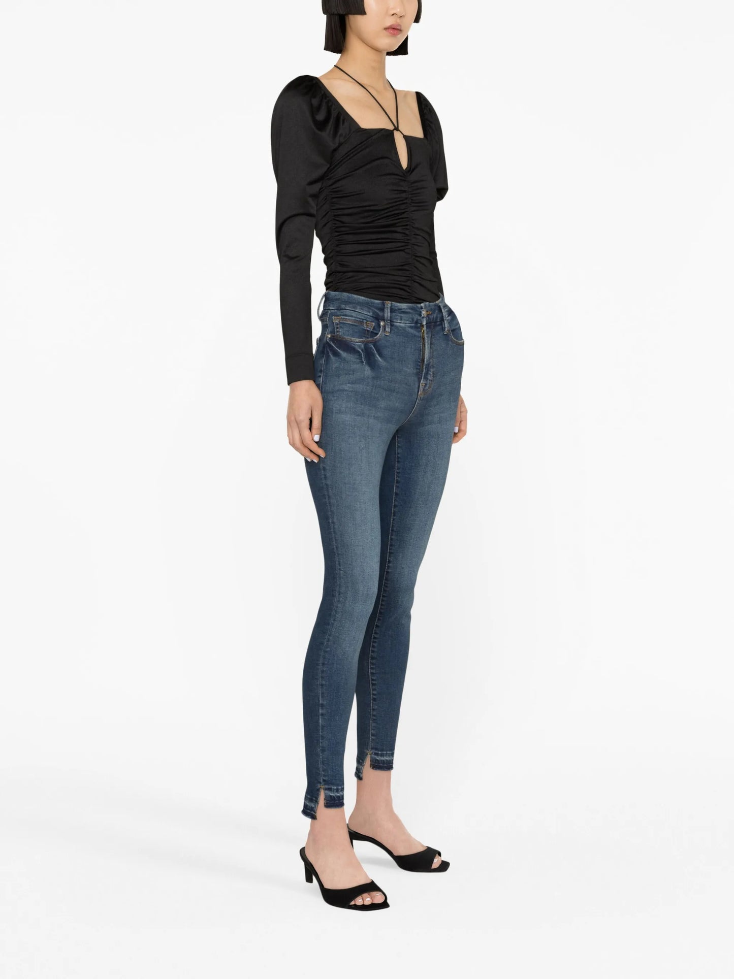 Good Legs high-rise skinny jeans