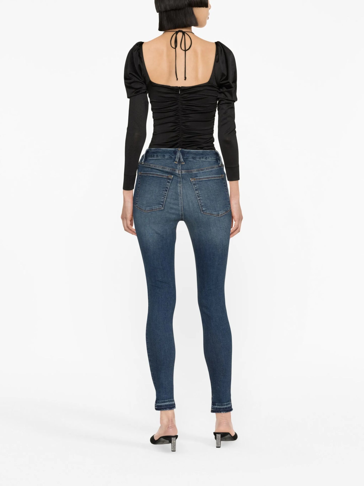 Good Legs high-rise skinny jeans