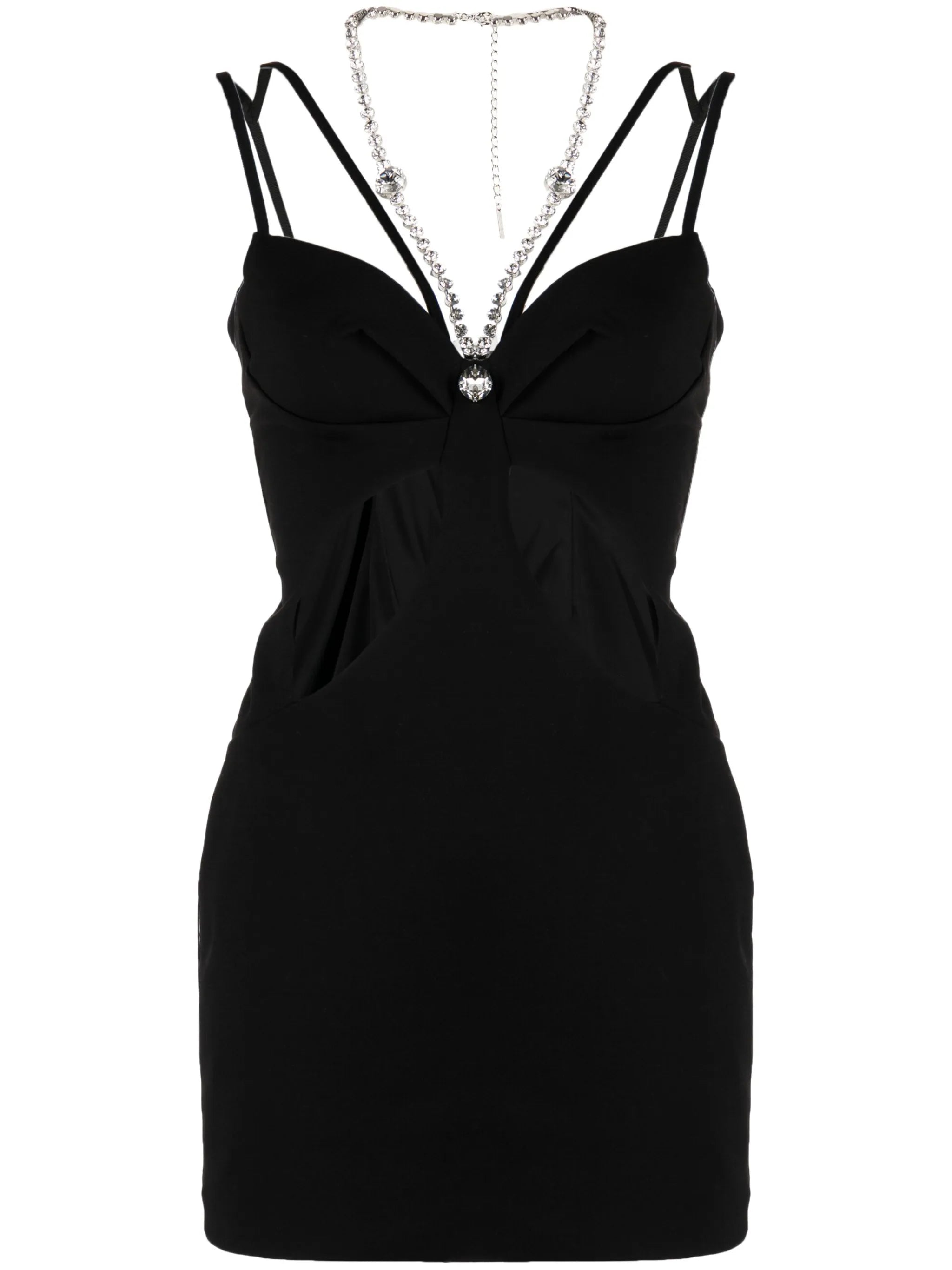 Butterfly cut-out minidress