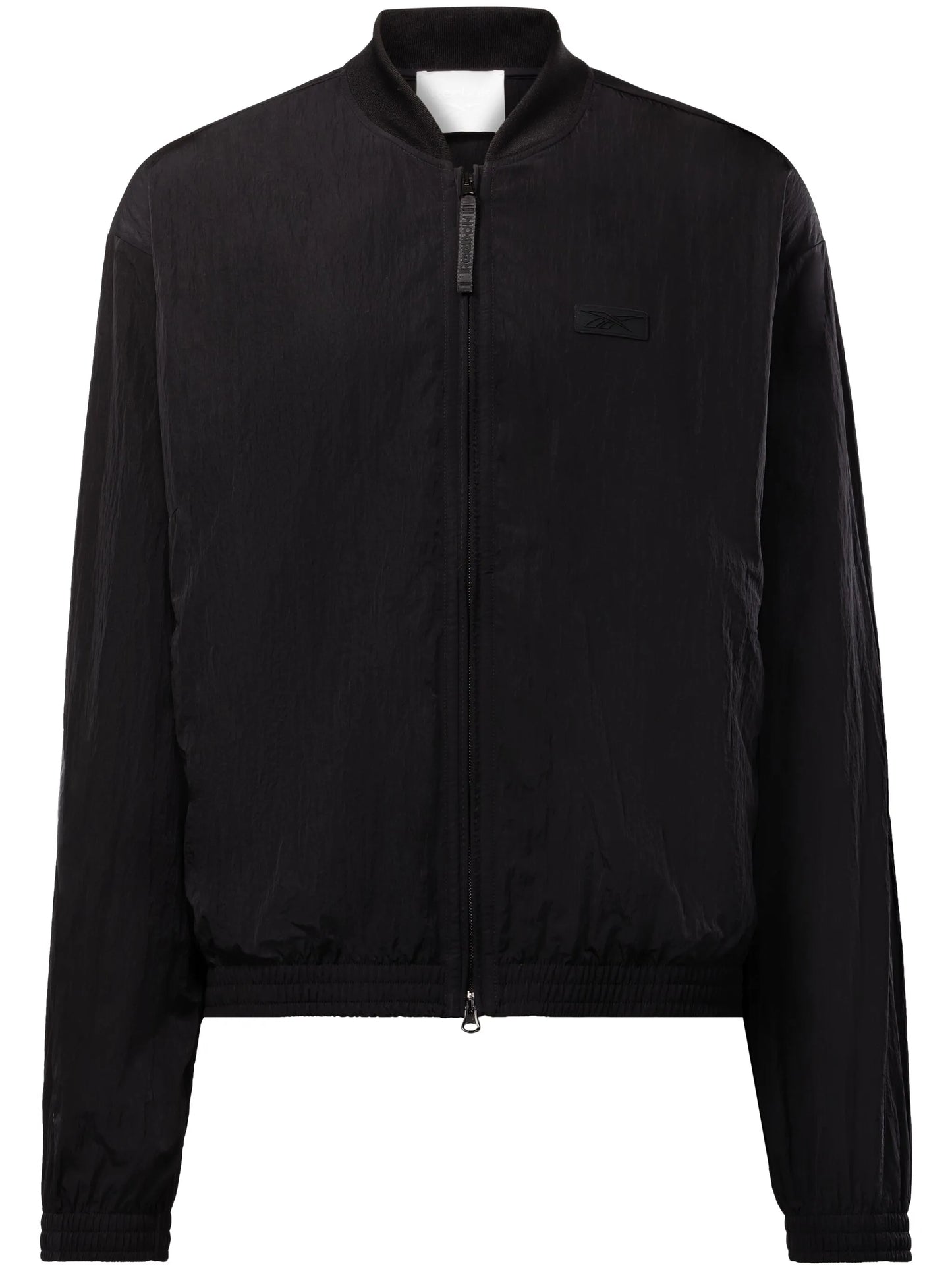 stripe-detail bomber track jacket